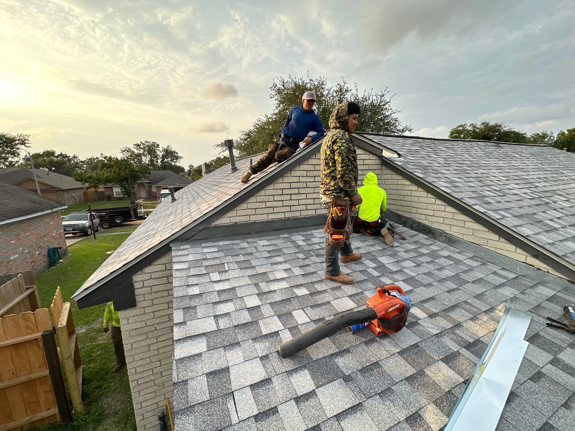 Project in Katy by Motion Roofing