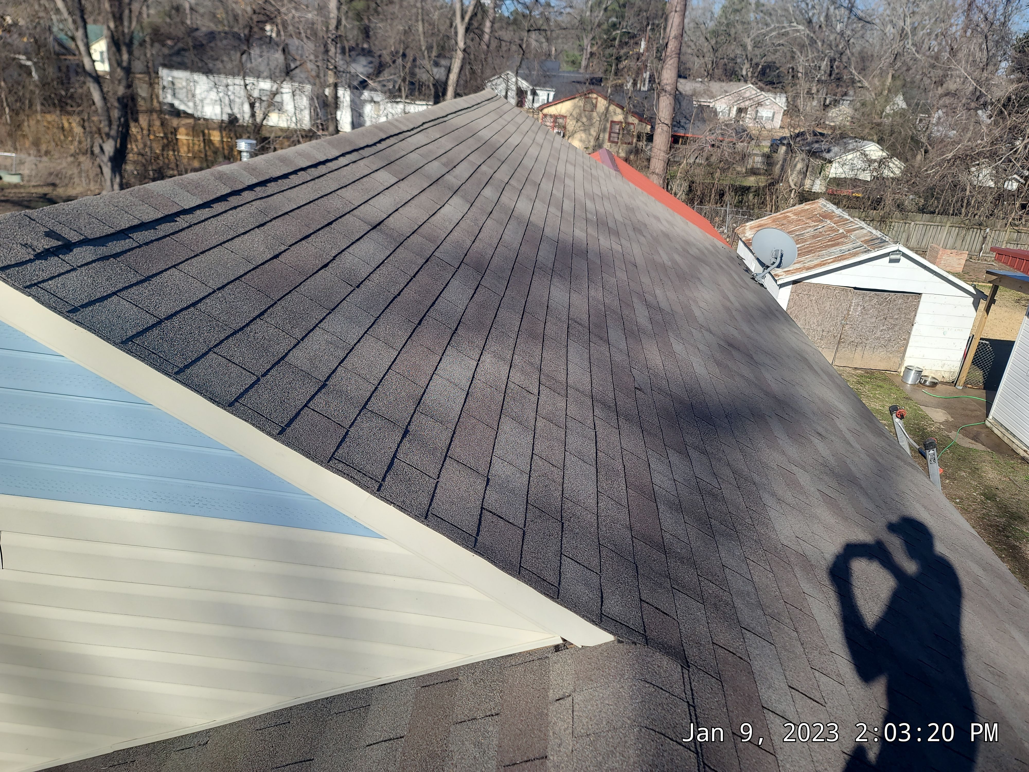 Residential Roofing Installation using 29 gauge metal by Hostetler Roofing