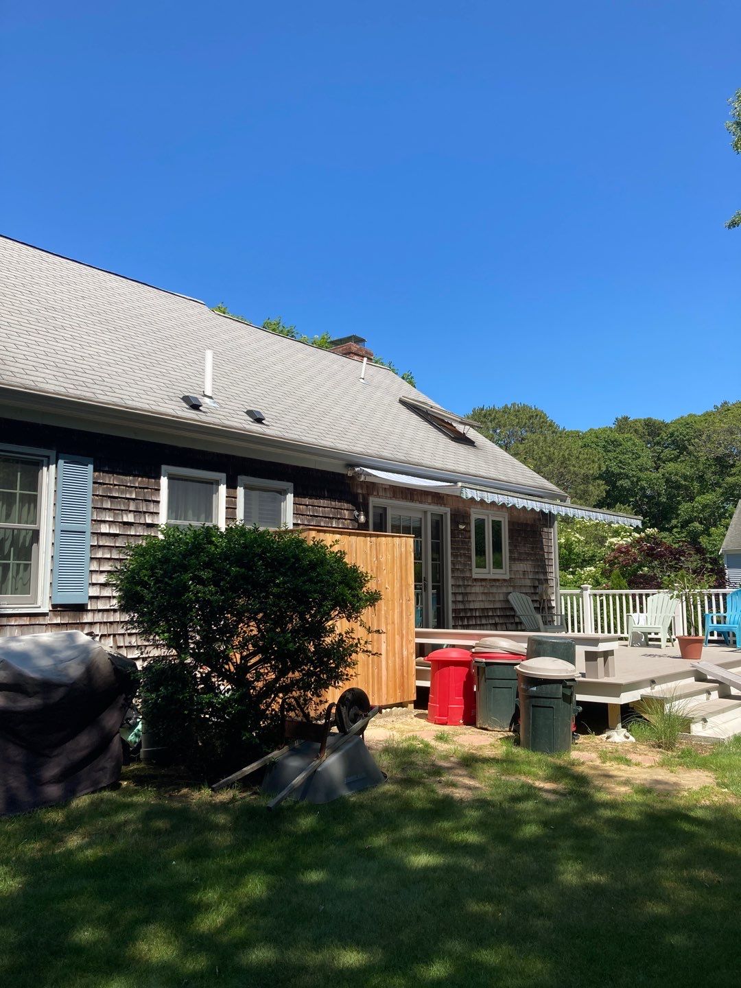 Yarmouth Port Gutter Installation using 5" K-Style Aluminum Gutter by Gutter Pro Enterprises