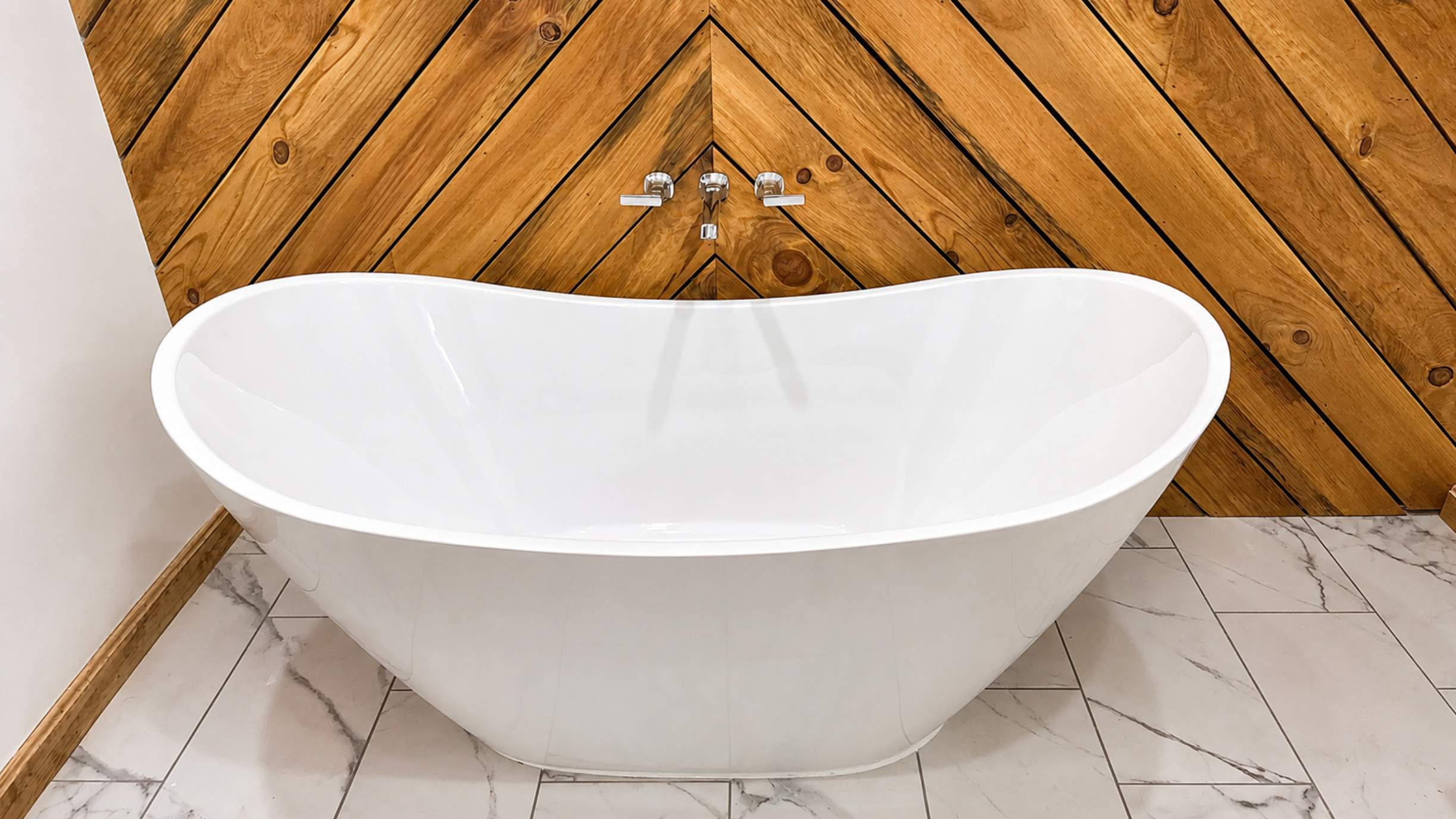 Shalom Master Bathroom Remodel by Integrity Tile and Home LLC
