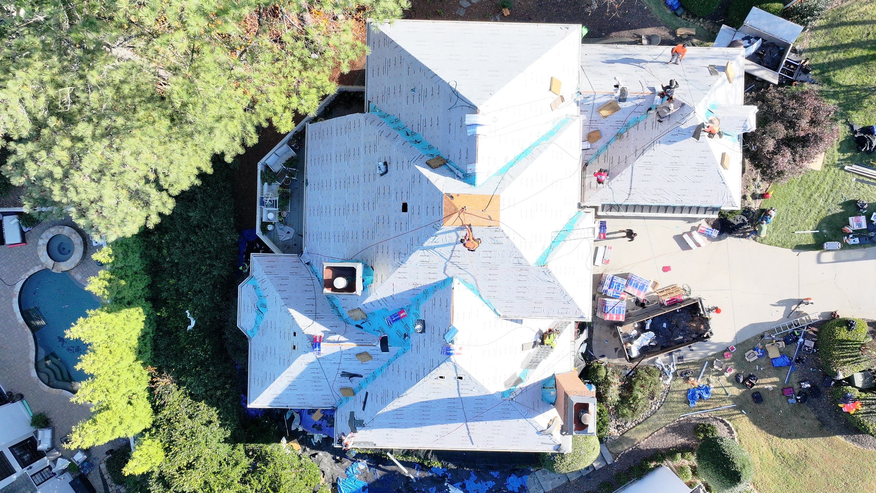 GAF Timberline HDZ in Pewter Grey by Element Pros Roofing, LLC