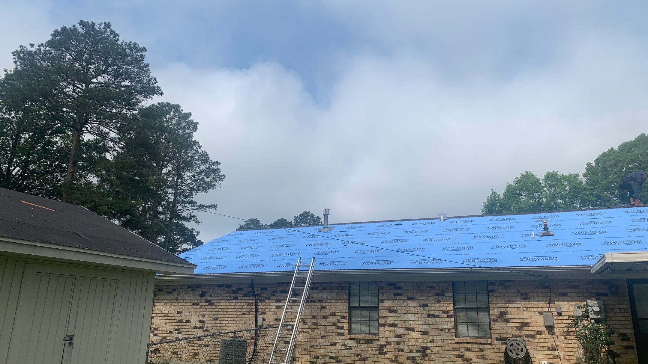 Residential Shingle Reroof using Malarkey Vista by Hostetler Roofing