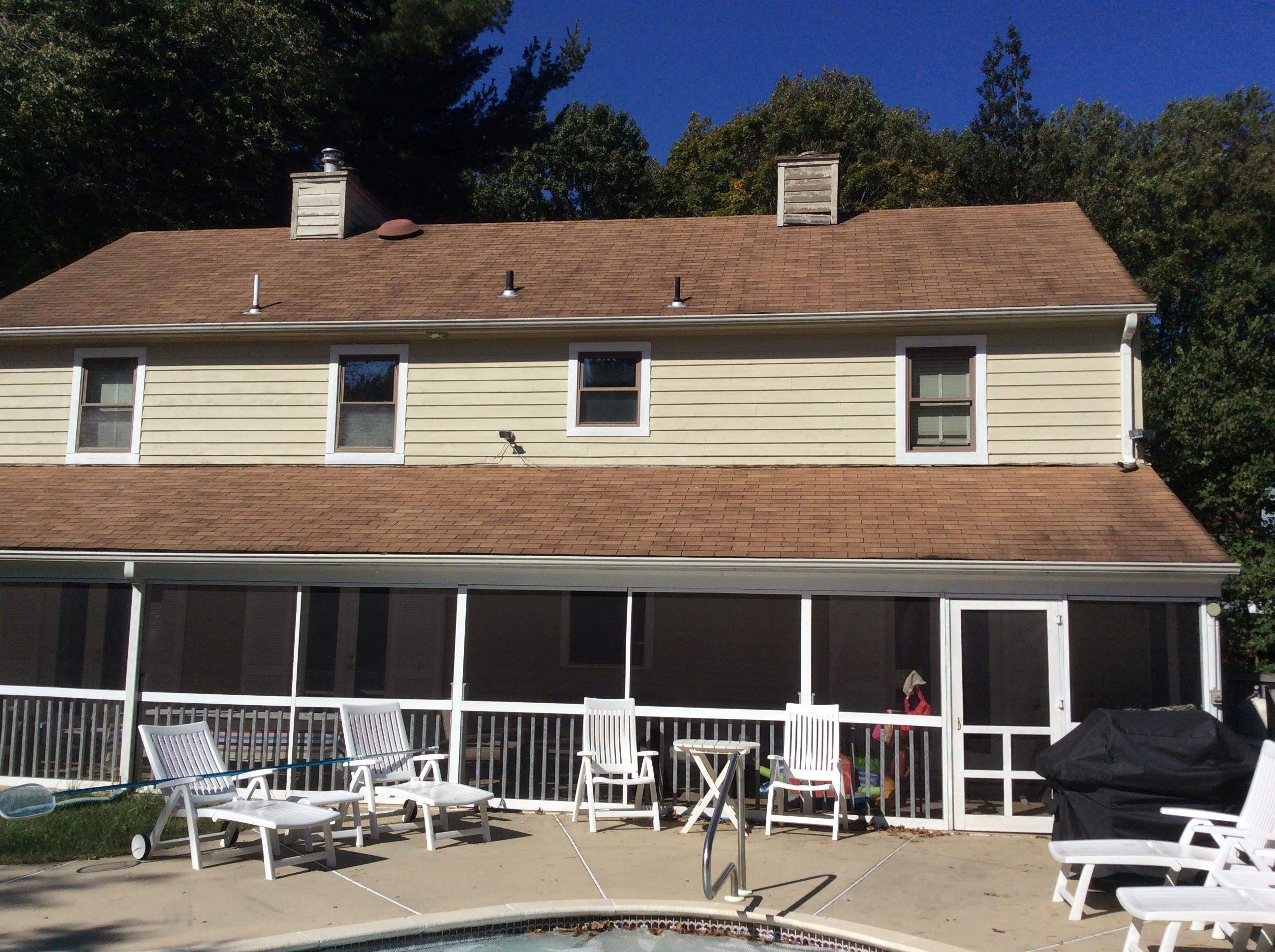 Residential Roofing Installation using Pewterwood Shingles  by Alpha Design Services