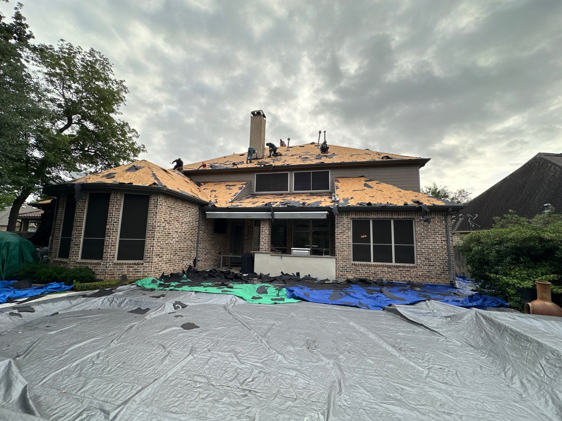 Project in Spring by Motion Roofing
