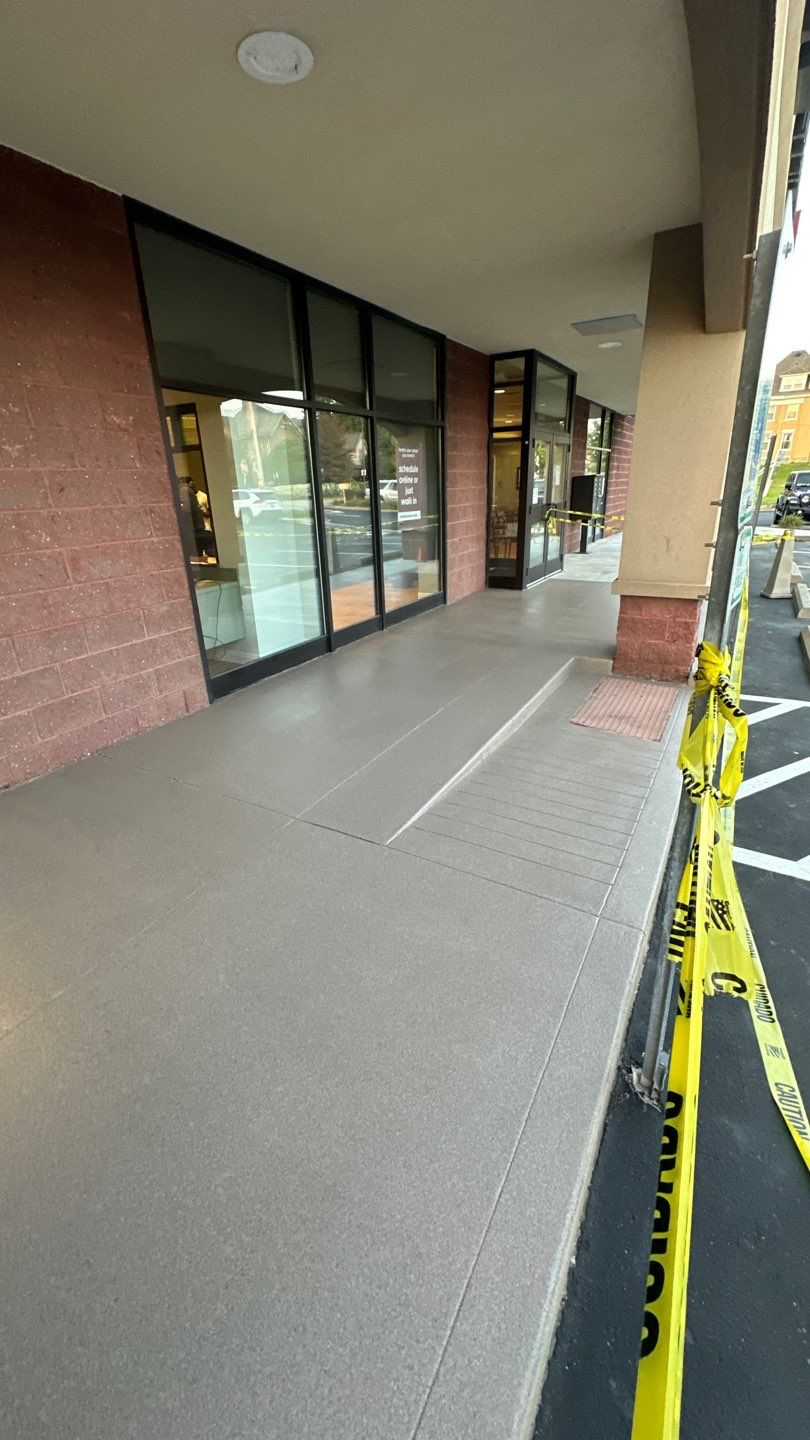 Sidewalk Project in Tarentum by Floors in a Day, Inc