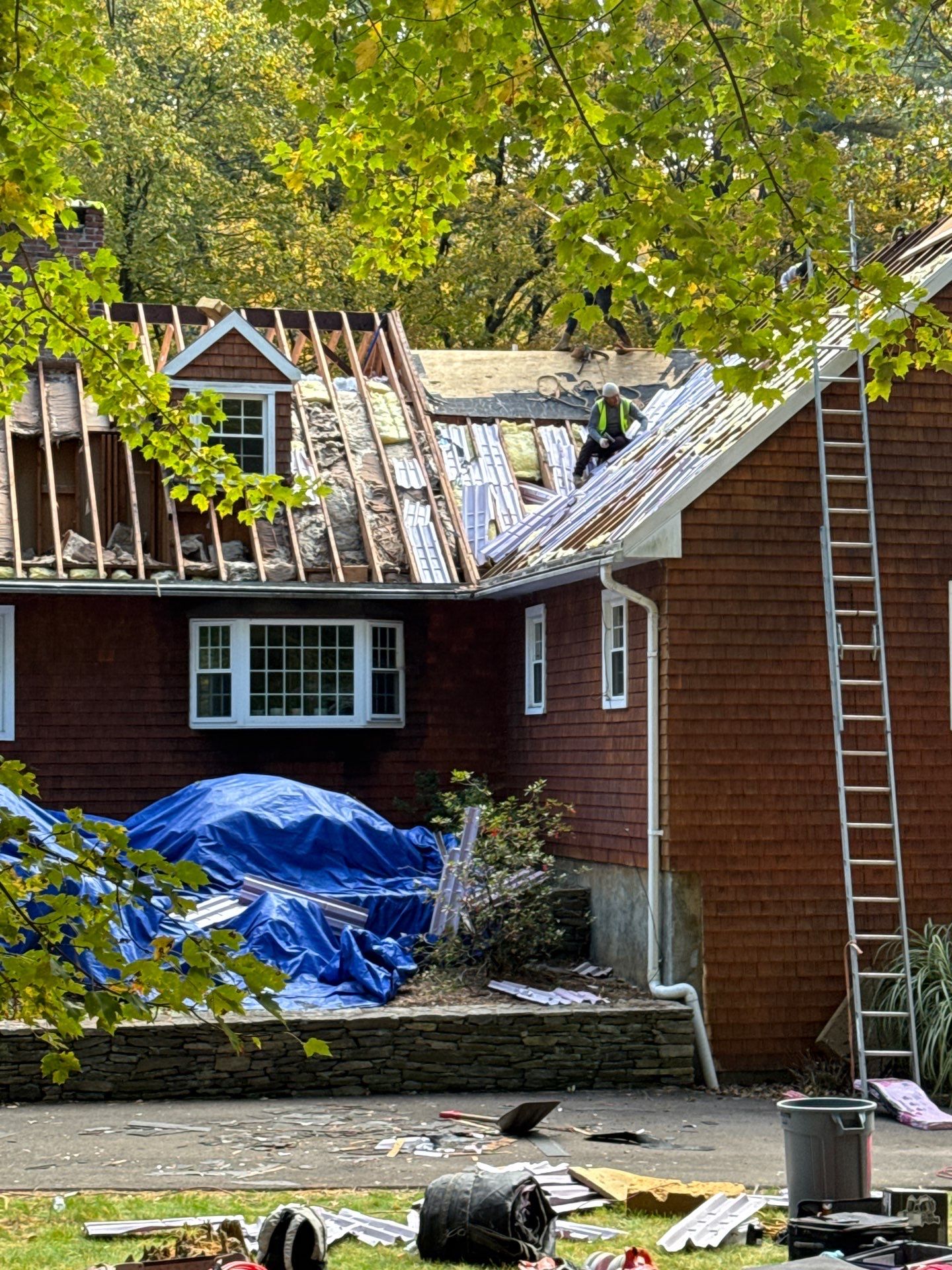 Owens Corning Duration : Chateau Green with Copper Accents in Avon, CT by Golden Shield Roofing