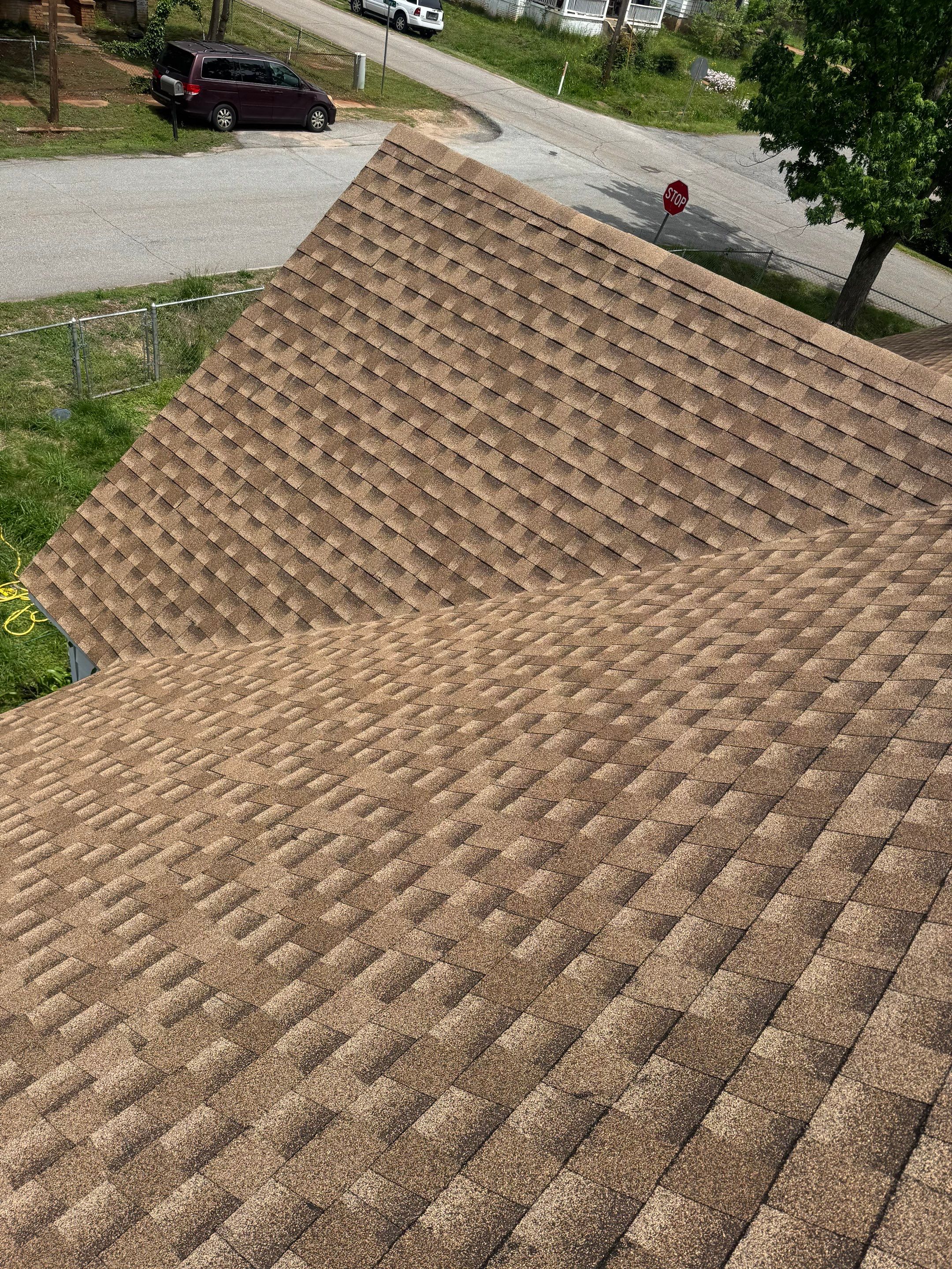 Project in Greenville by Roofsters