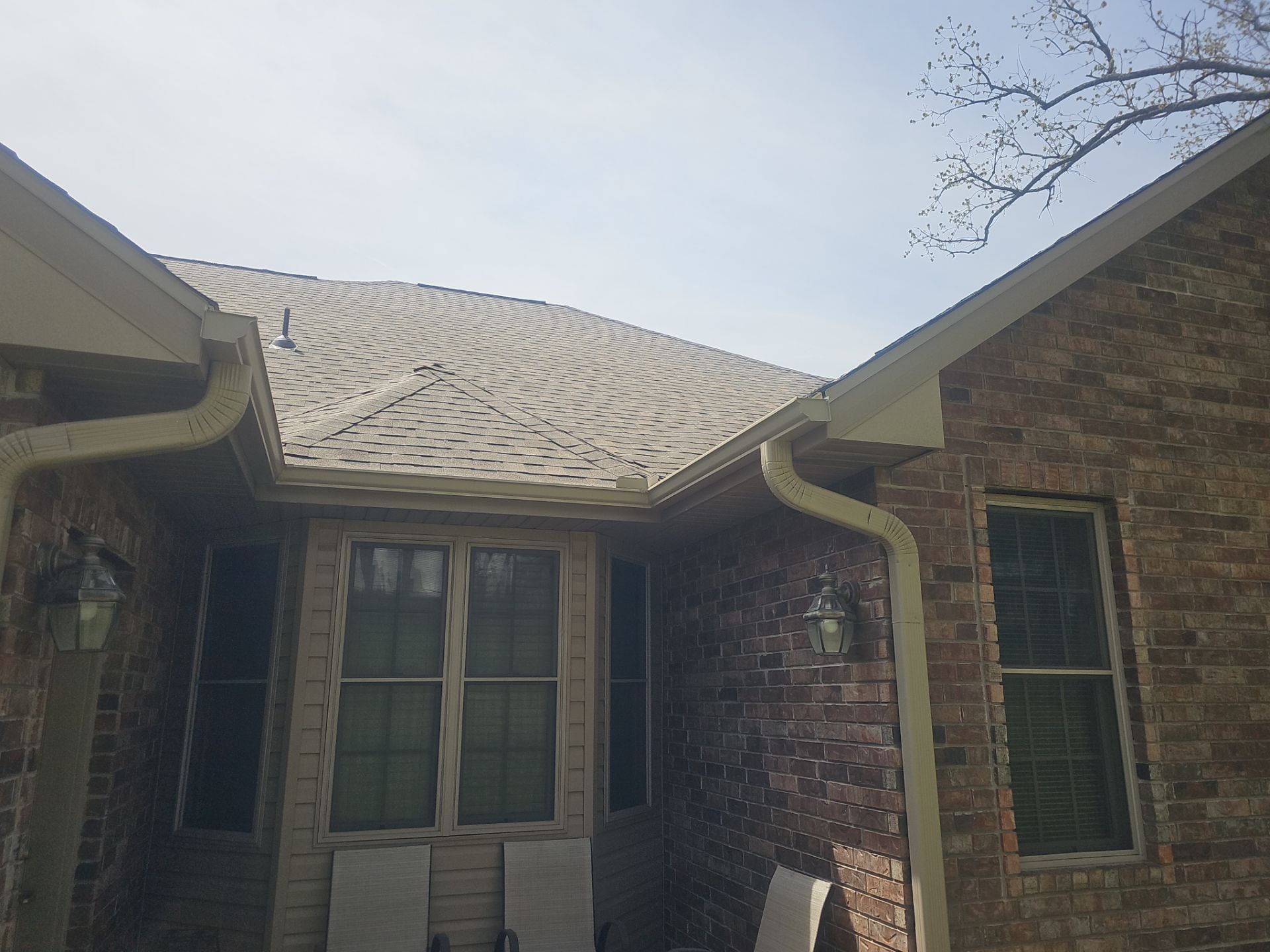 Residential Roof + Gutters & Downspouts Install  by Titan Commercial & Residential Roofing 