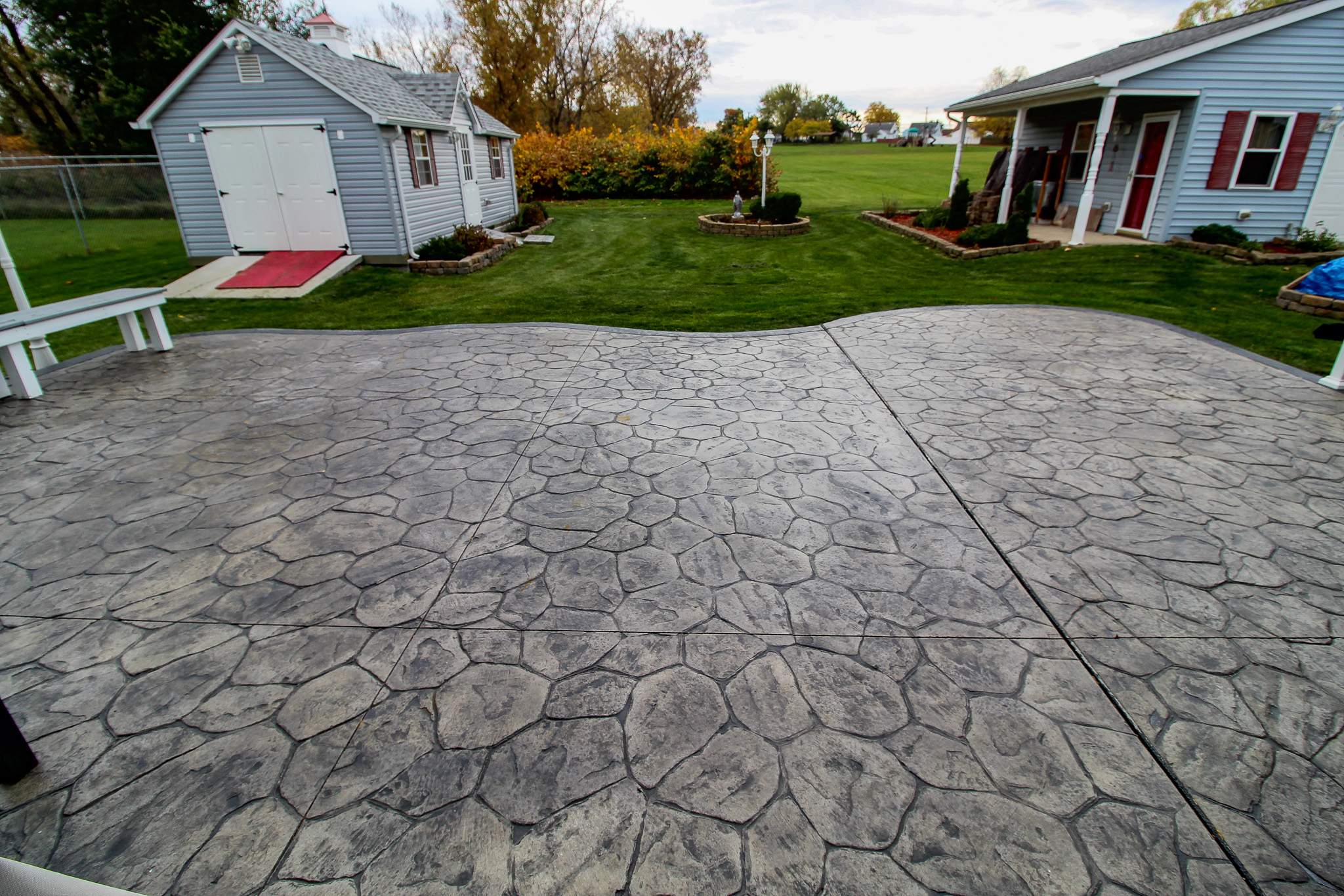 Stamped Concrete by Ivy Lea Construction