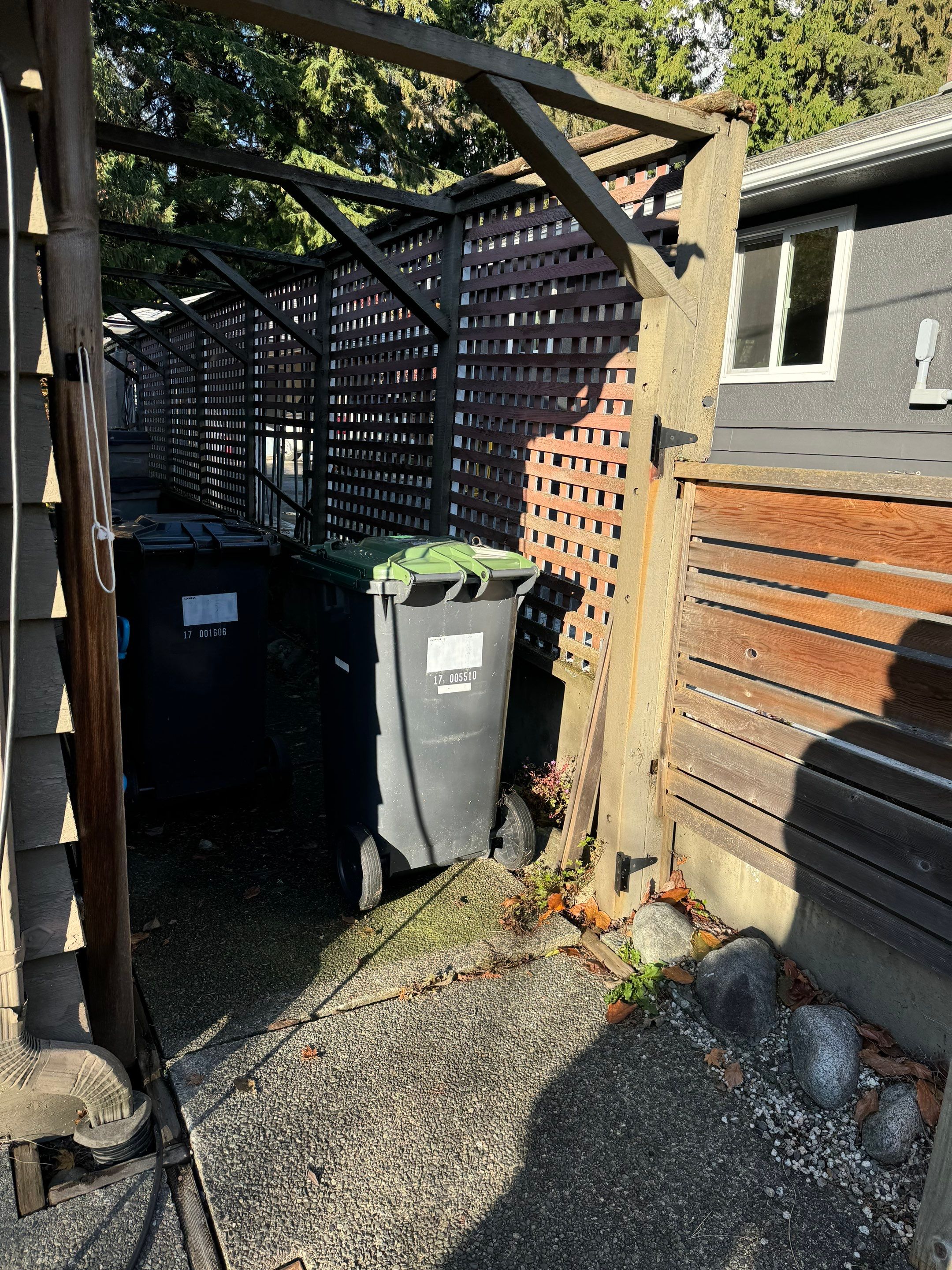 New Wooden Gate by YVR Construction Group