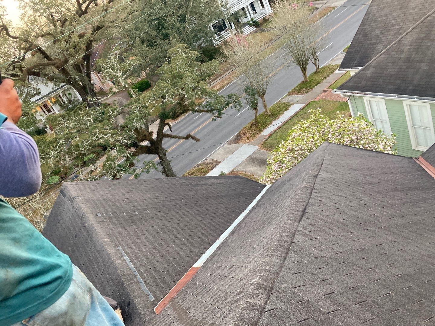 Residential Roofing Installation using Roof Replacement by American Roofing & Construction LLC