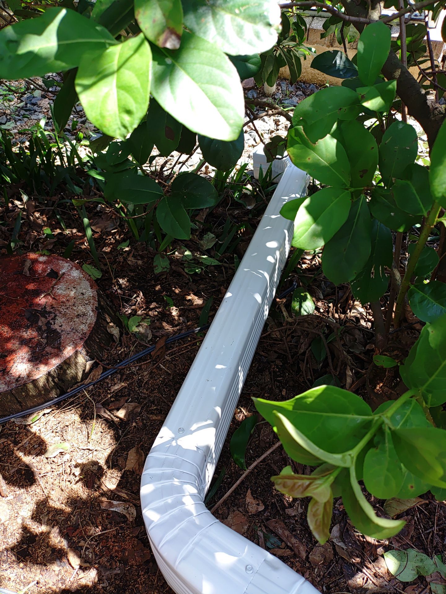 Leaf Guard and Splash Guard System Installation by Gutter Professors