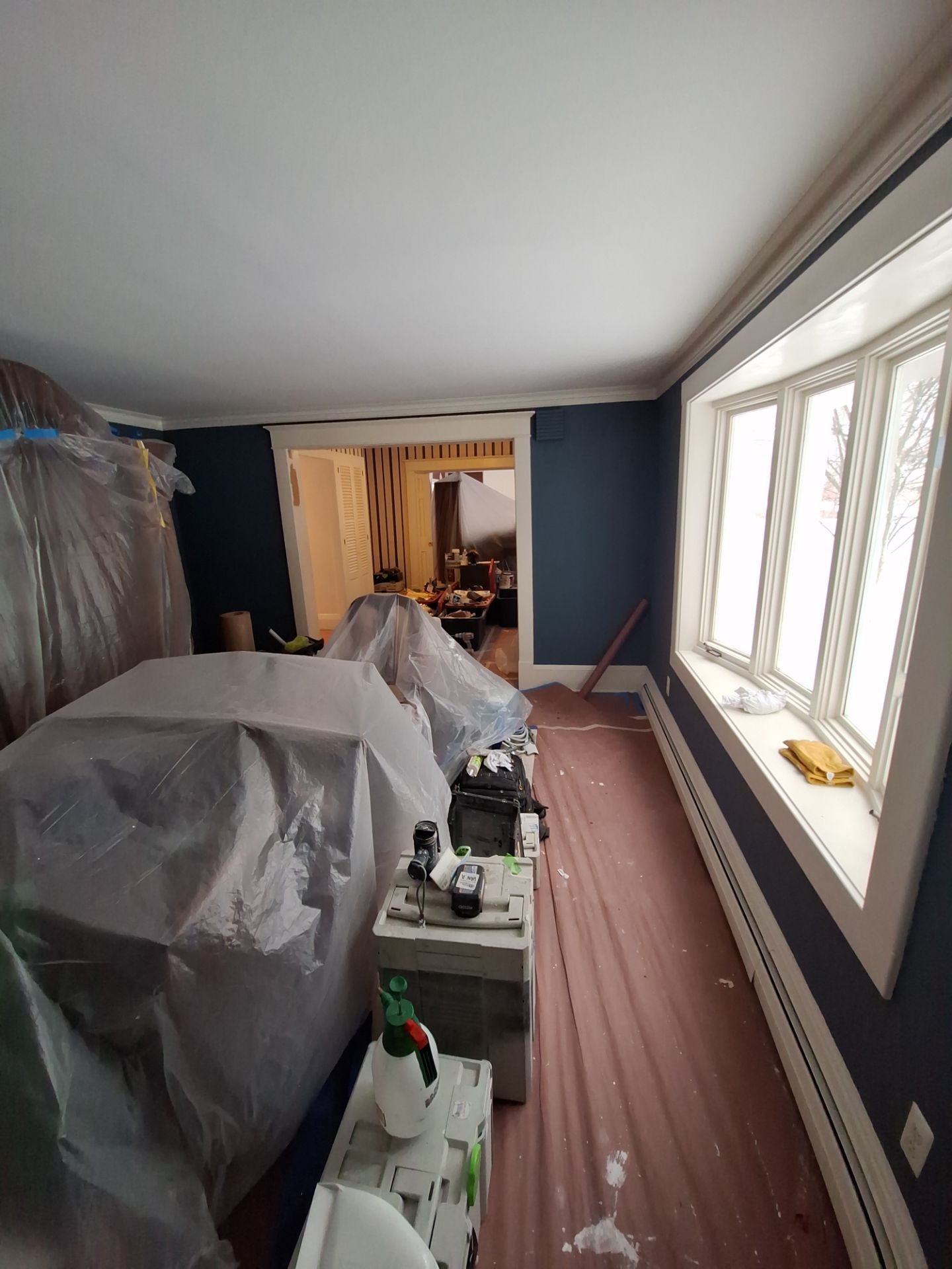 Comprehensive Interior Painting and Drywall Repairs for a North Muskegon Residence by Gordon Painting