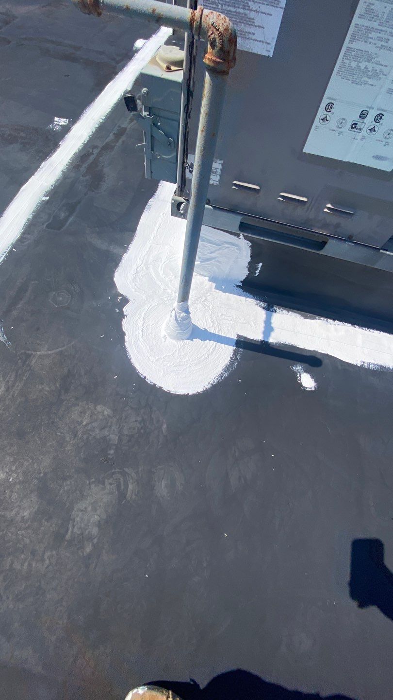 Silicone Roof Coating in Manchester, MD • Premier Dental by Seipp Roofing, LLC