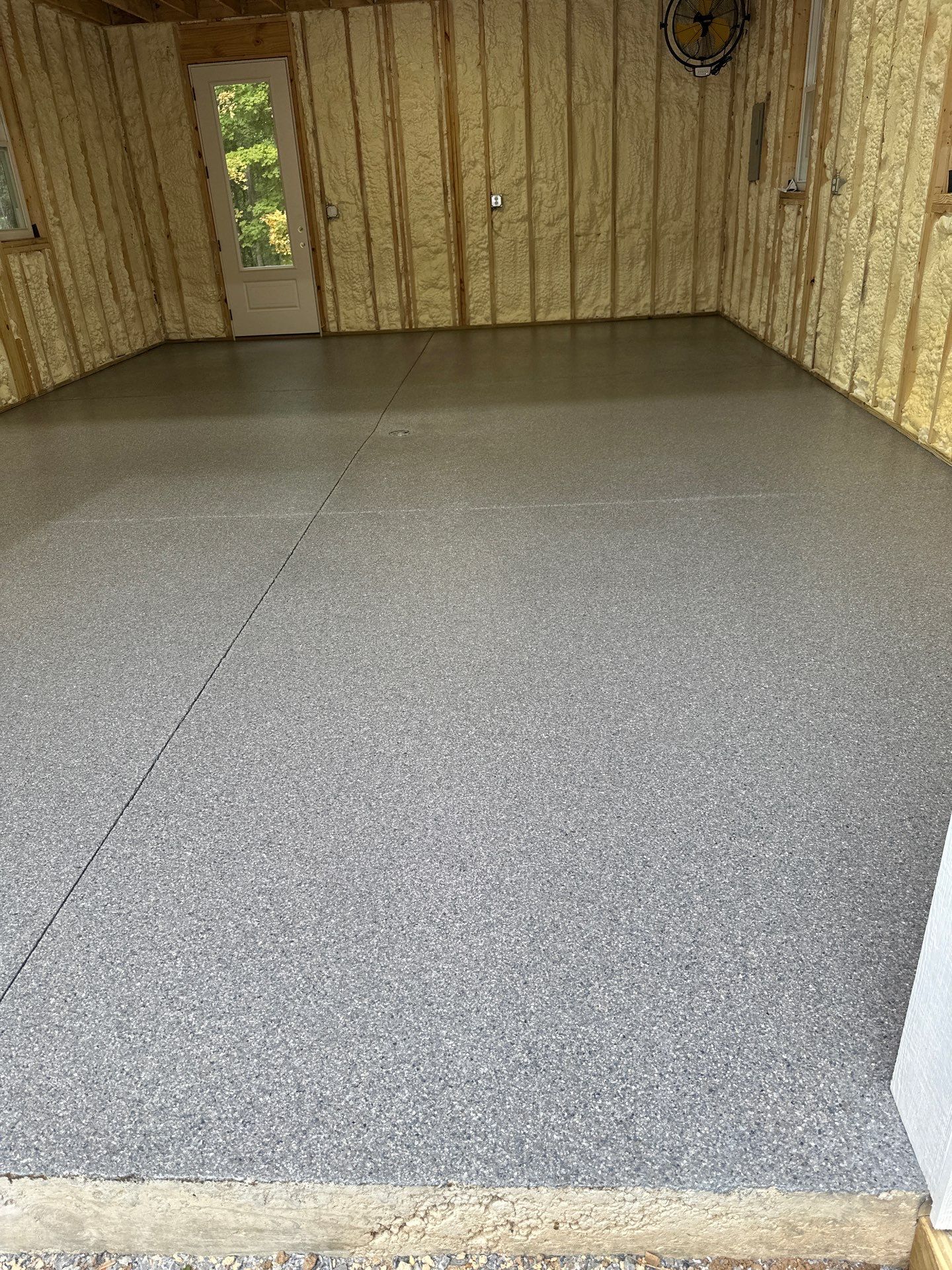 Garage Floor Coating using Briar by My Garage Floor Guys