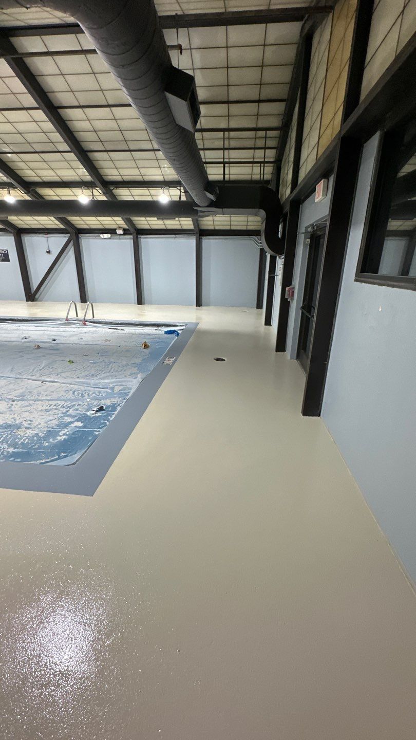 Hotel Pool Deck Project in Mason by Floors in a Day, Inc