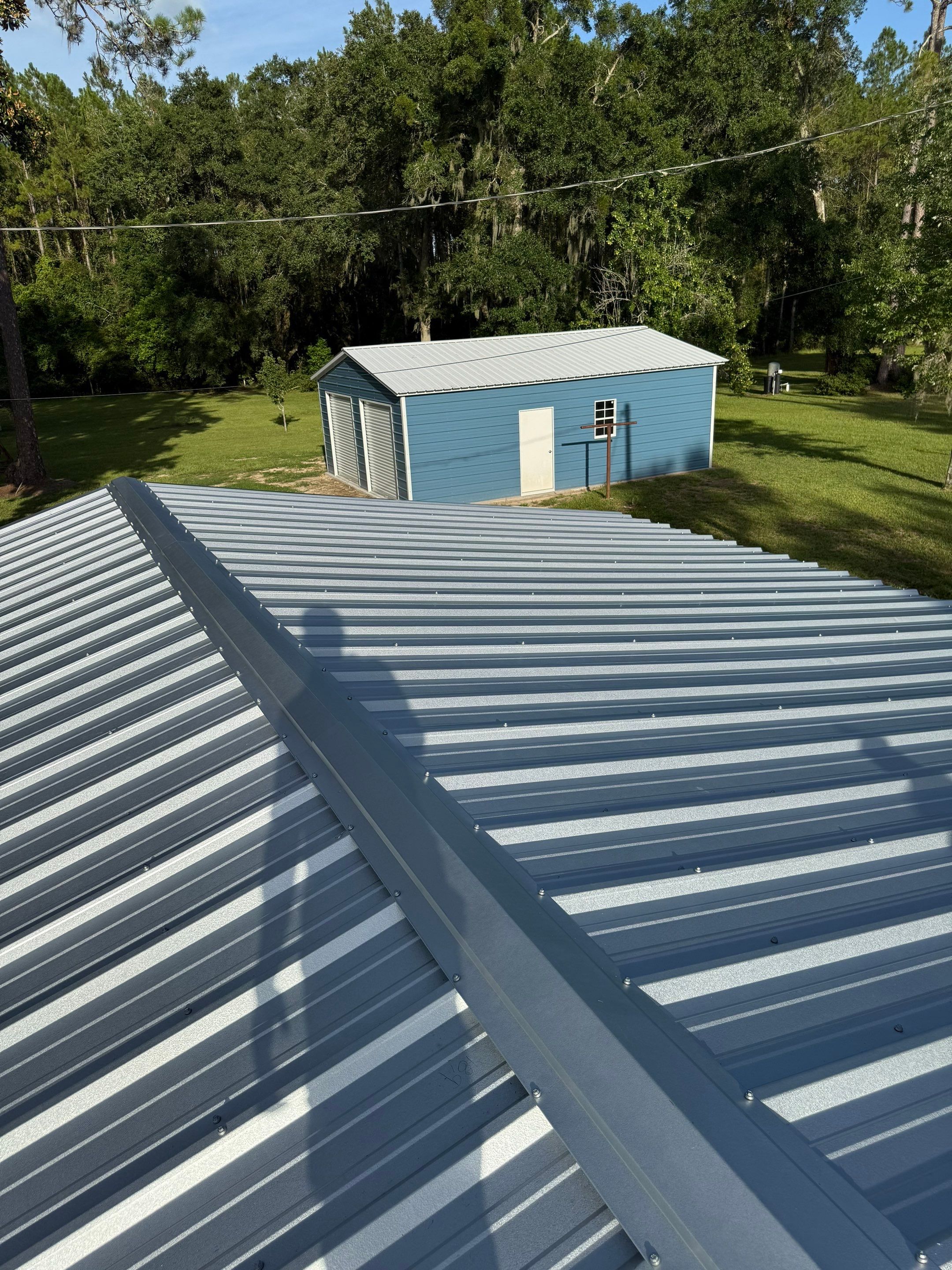 Metal Roofing Company in Trenton, Florida by Brehm Roofing