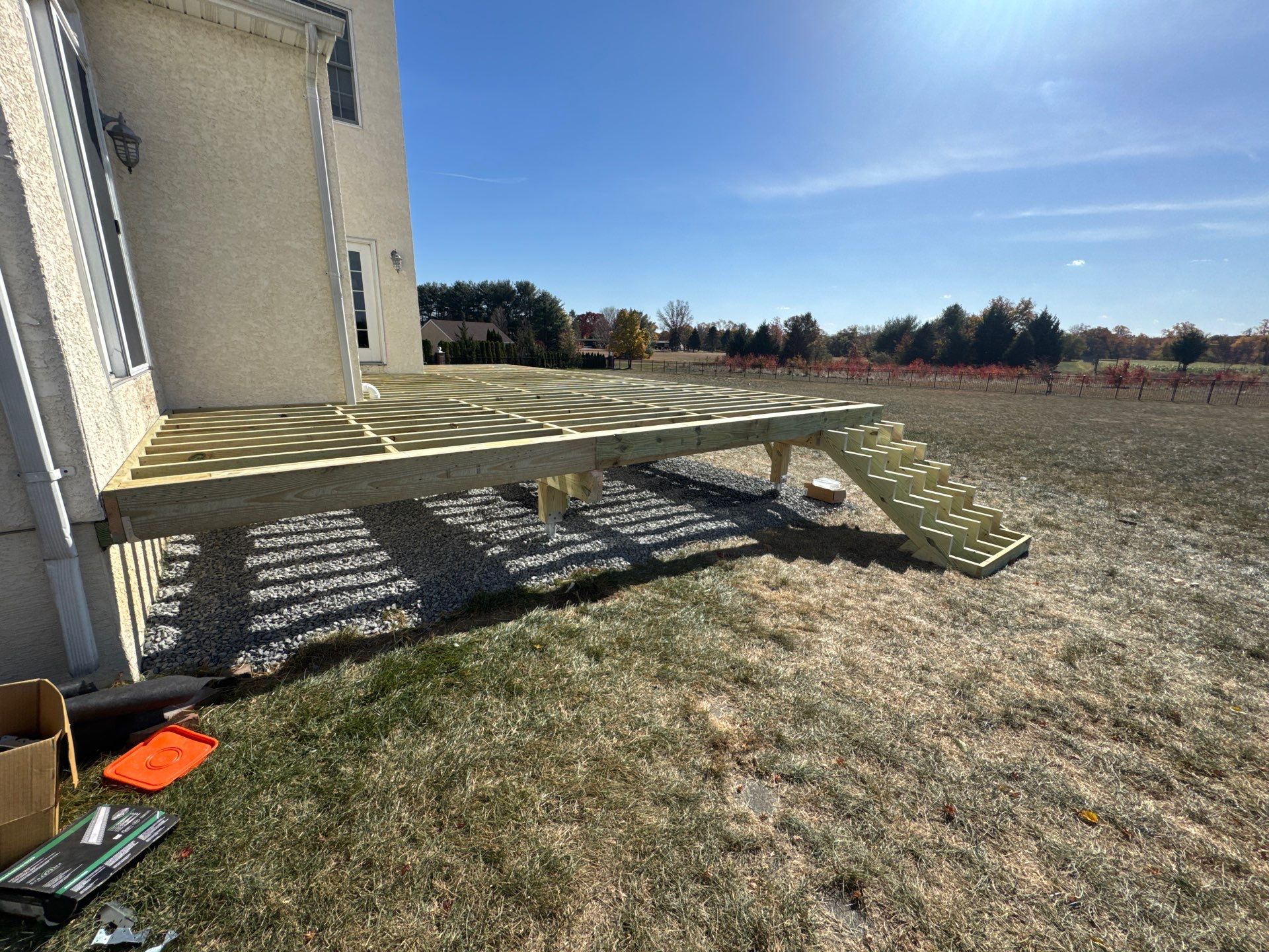 New Deck using Deckorators Venture - Color Saltwater by deck guardian