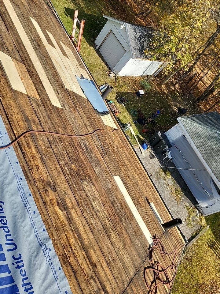 ATLAS PINNACLE PRISTINE COLOR: HEARTHSTONE DRIP EDGE: BLACK by Eagle Eye Roofing