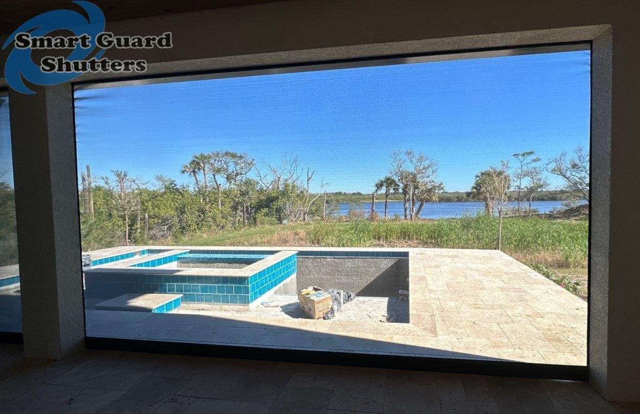 Hurricane Screen Bronze/Black by Smart Guard Shutters