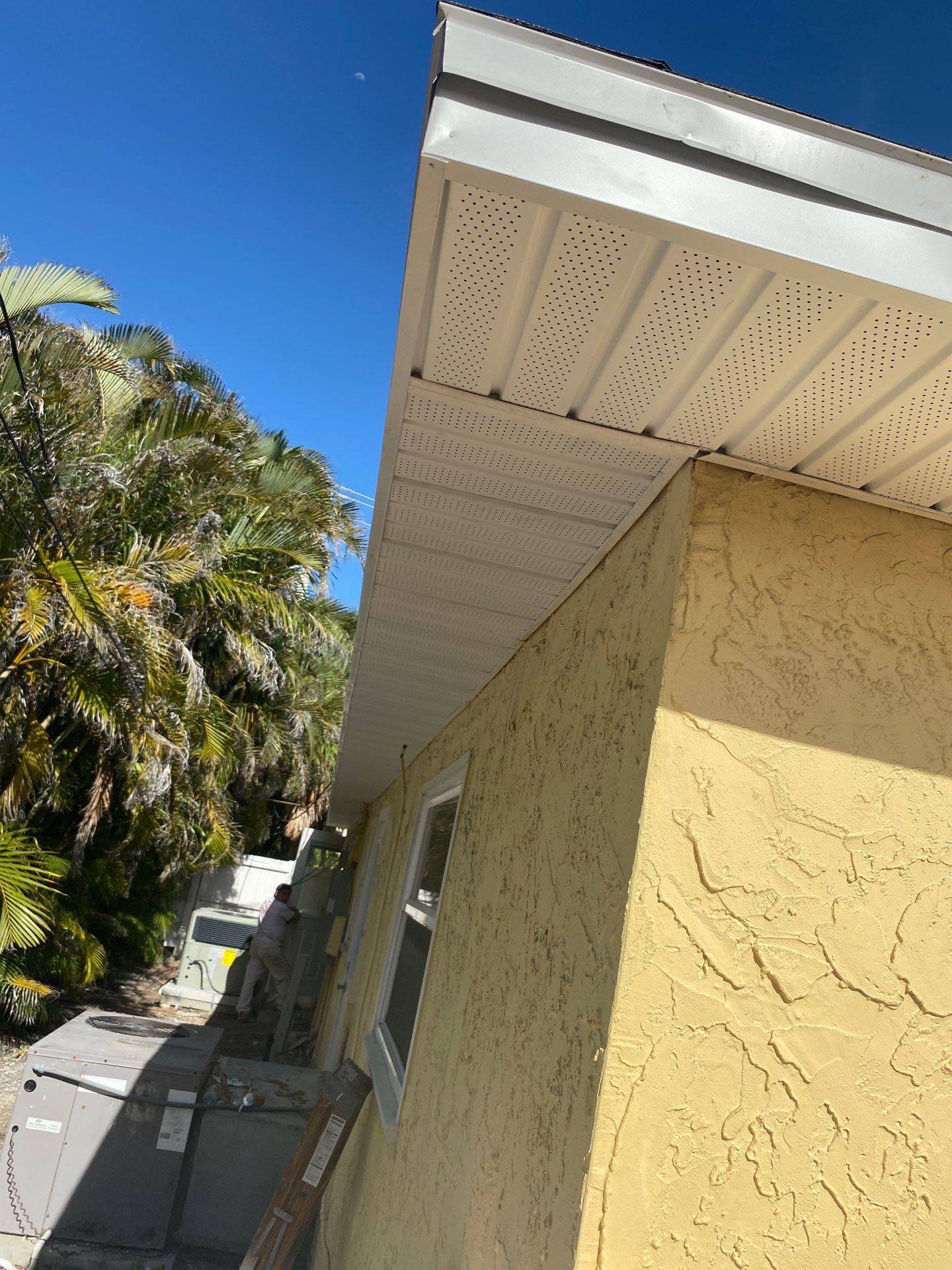 Soffit Ventilation Enhancement in Holmes Beach FL by Gutter Professors