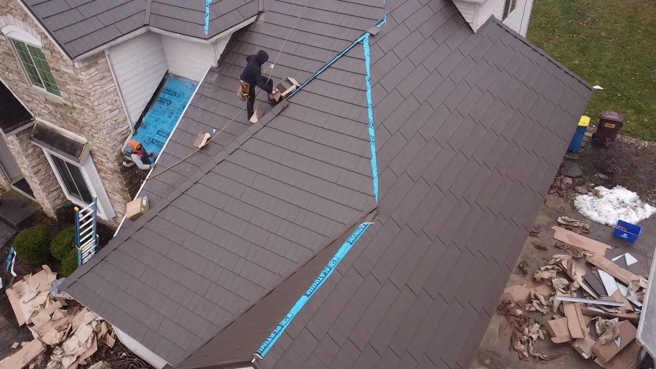 HOA-Approved Metal Shake Roof After Hail Damage – Fort Wayne, IN by 4Ever Metal Roofing