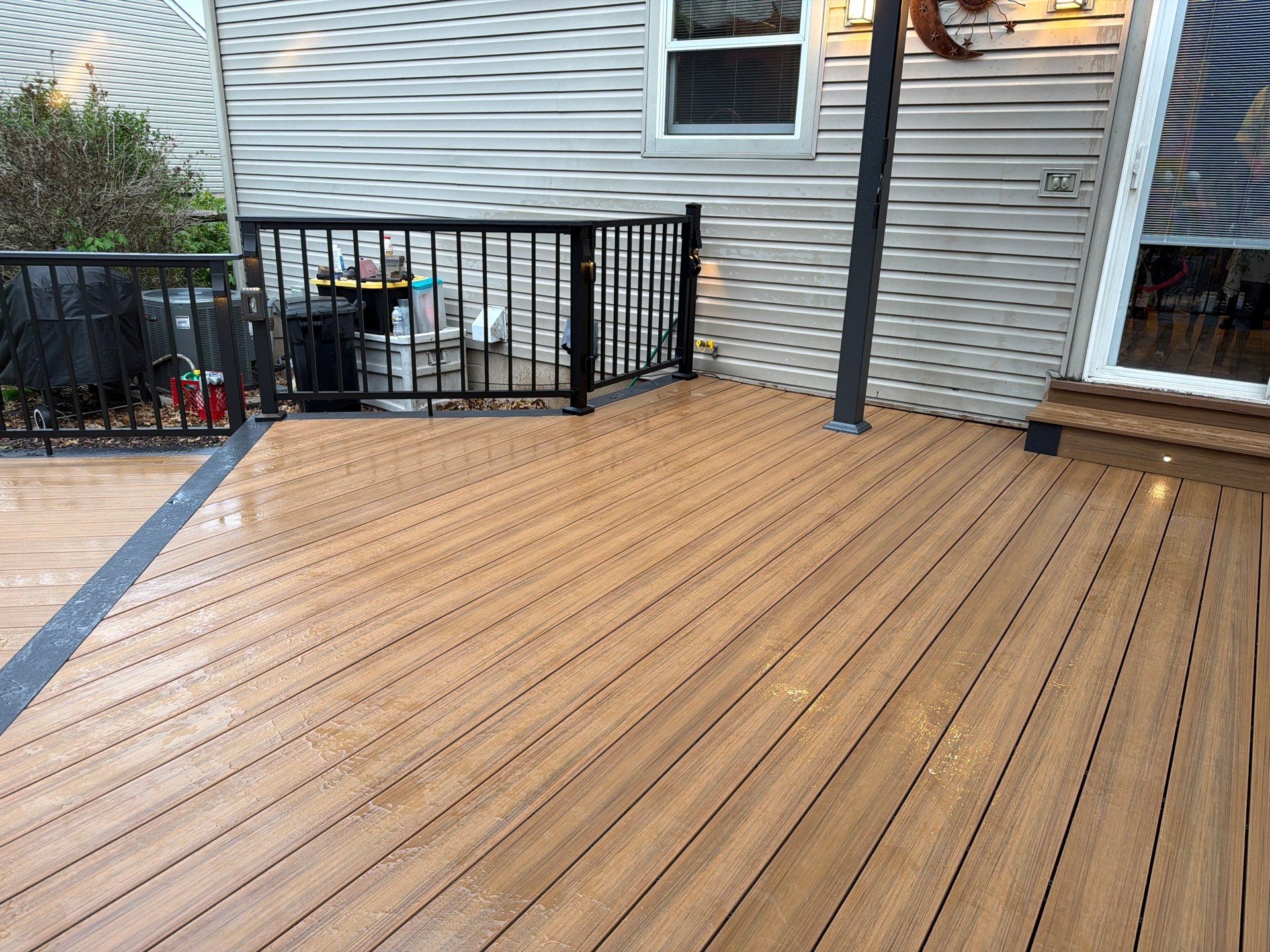 Deck Resurface In Richboro PA With Pergola by deck guardian