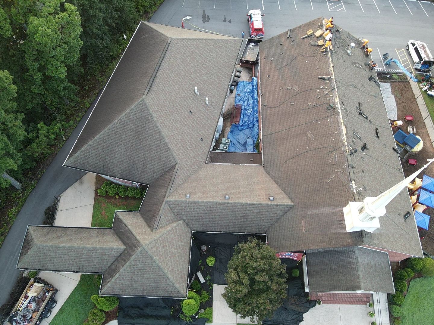 Bethelview Baptist by Inspector Roofing and Restoration