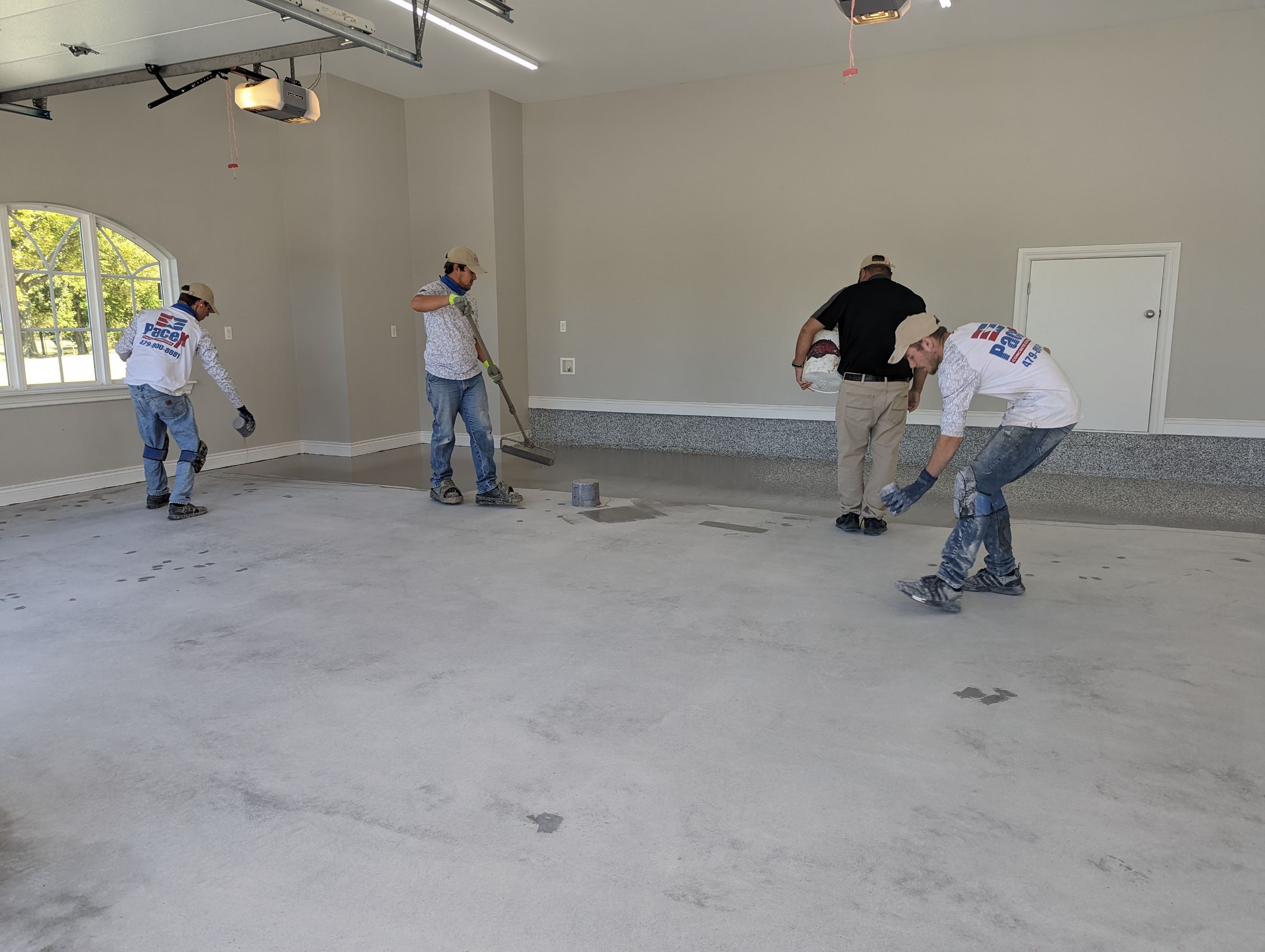 Project in Prairie Grove  by Pace X Concrete Coatings