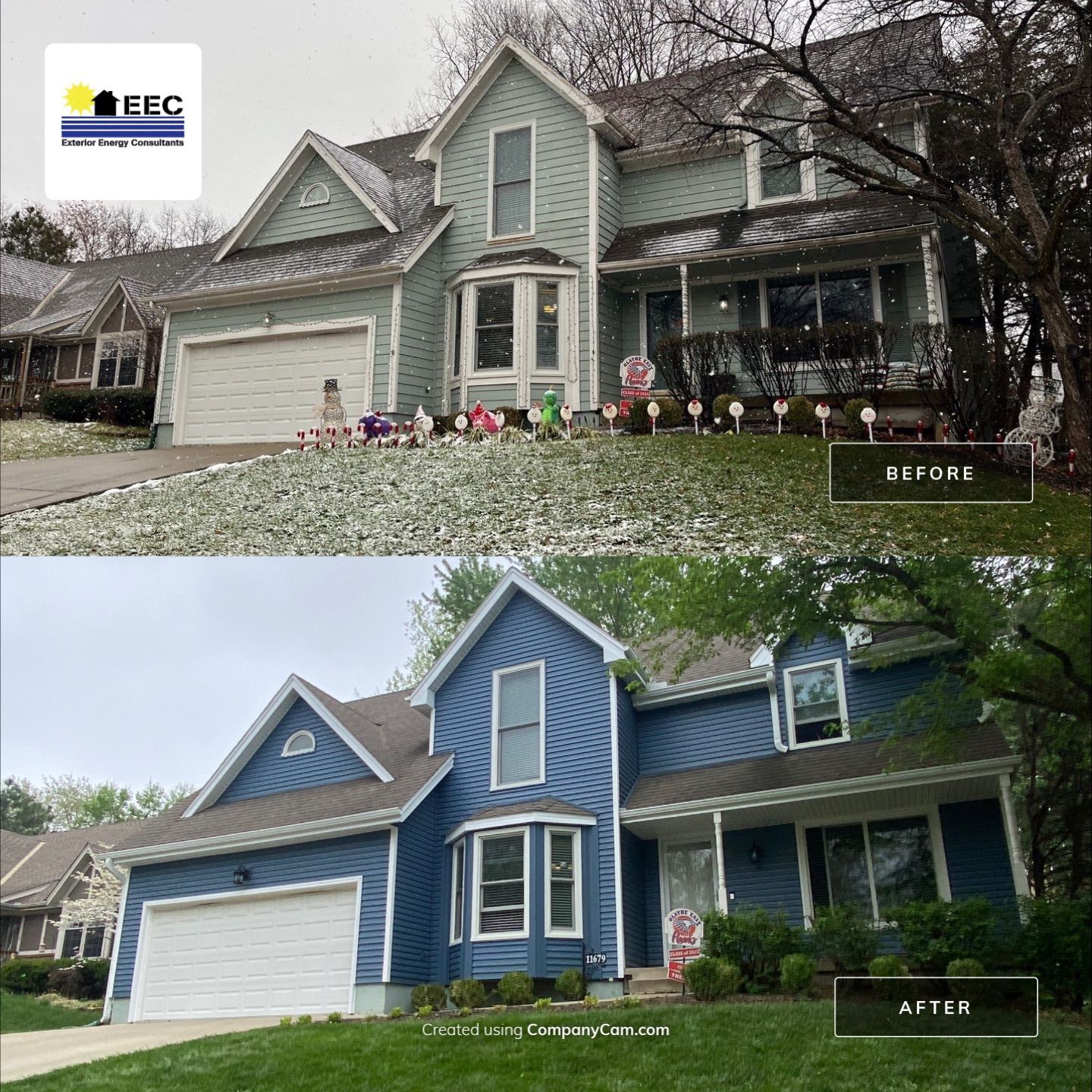 Window and Siding Install by EEC Windows, Siding & Roofing