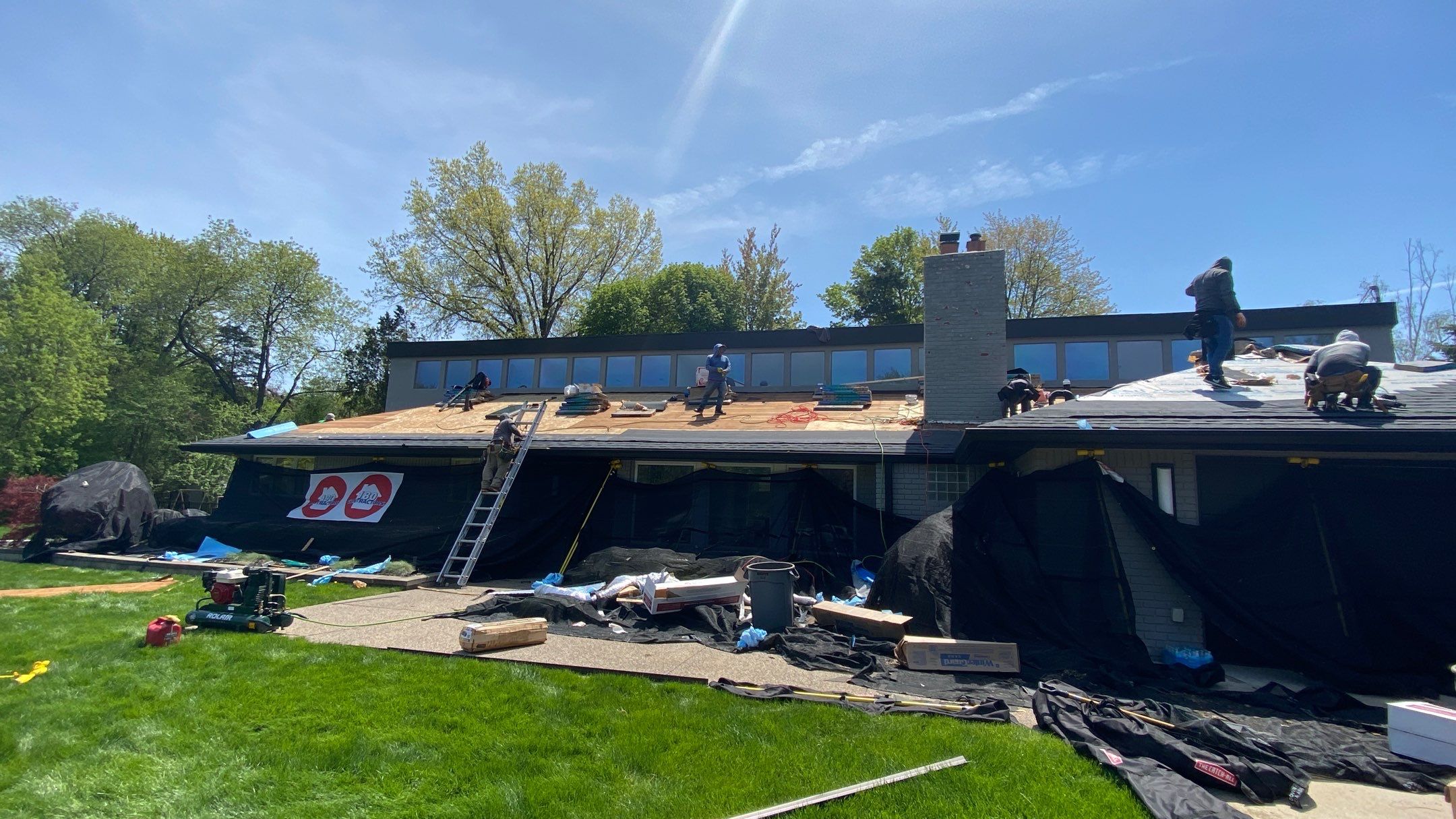 Roof Replacement using CertainTeed Landmark by 180 Contractors