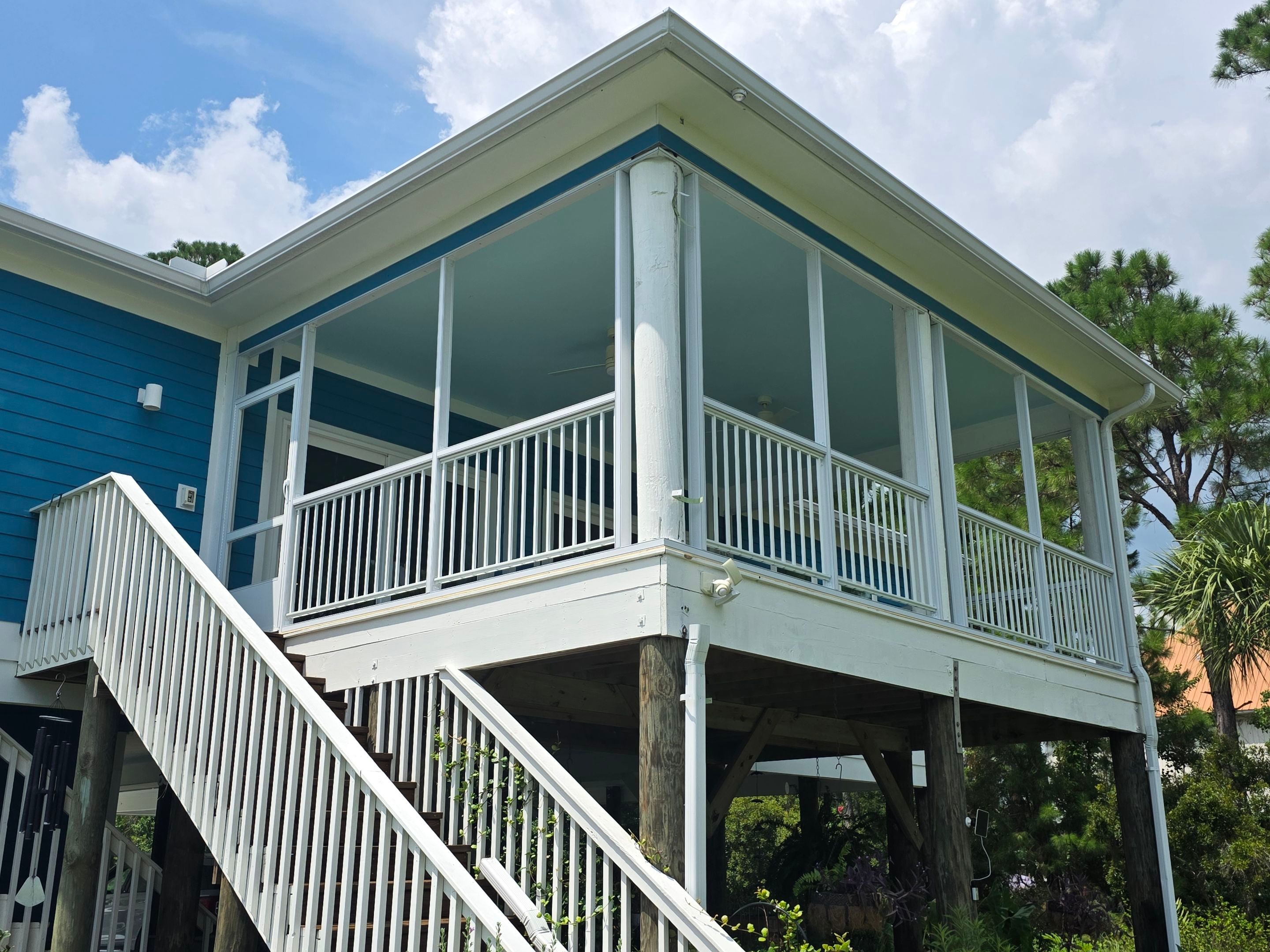 Elevated Screen Room by Titan Sunrooms