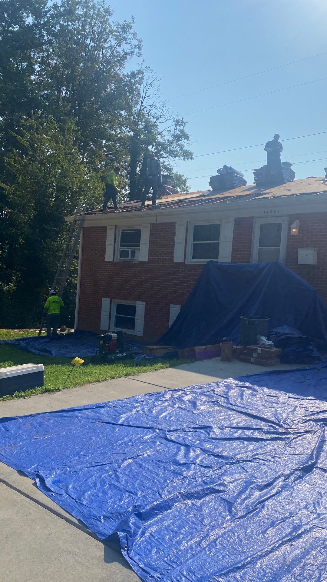 Woodbridge: Roof Replacement with CertainTeed Landmark Pro Designer Shingles in Max Def Colonial Slate by RM Banning, Inc.