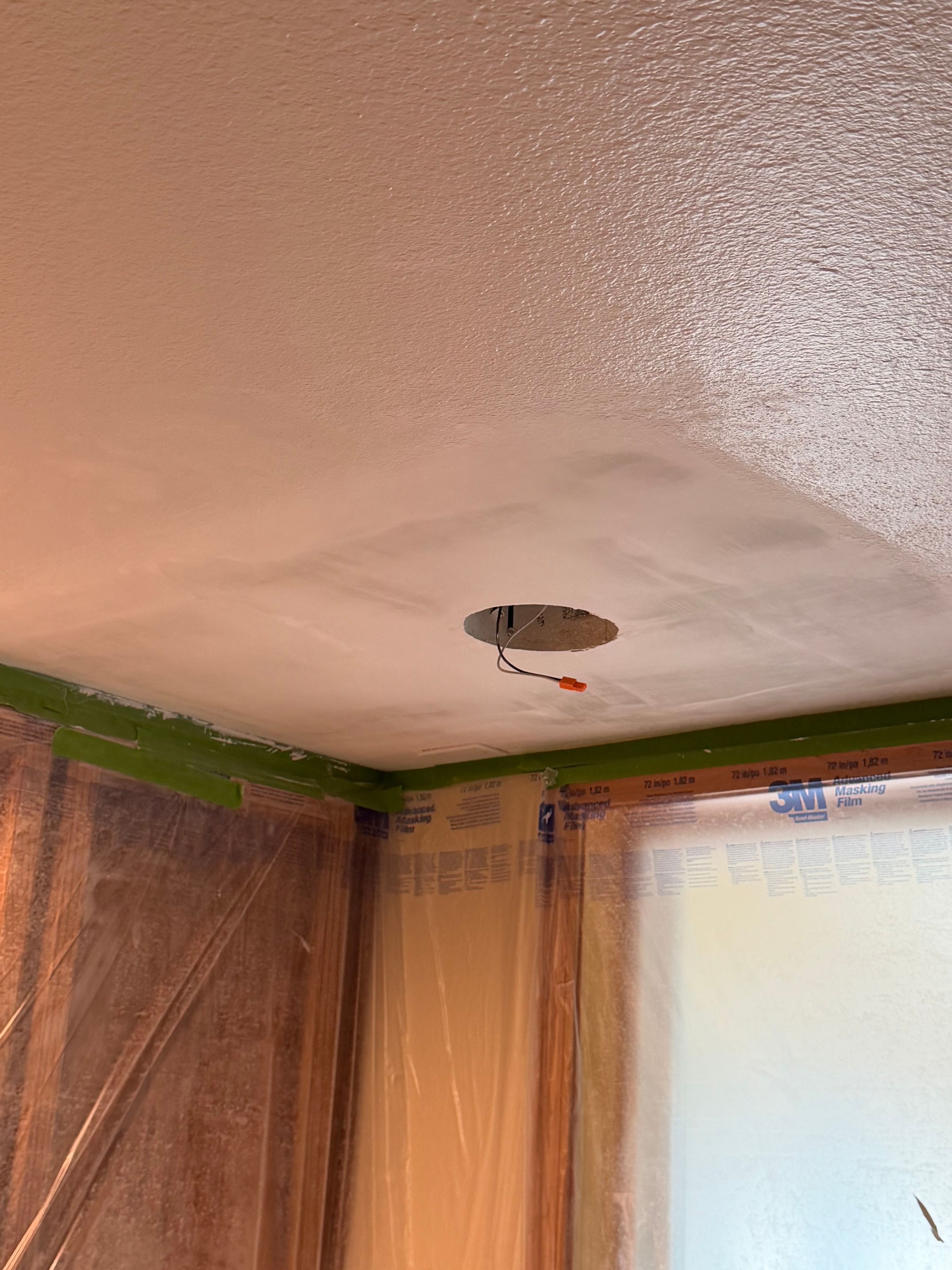 Ceiling Drywall Repair by Equipped Painting
