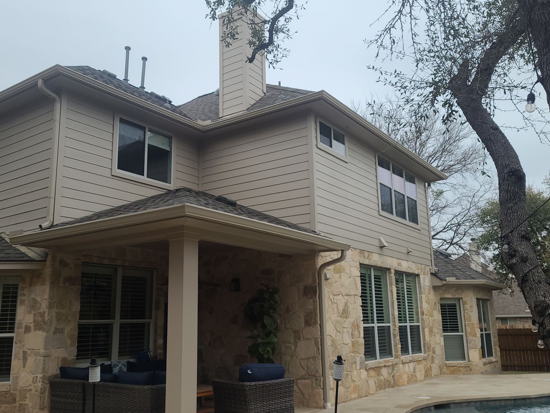 Full Exterior Freshen-Up by Oakwood Roofing and Construction, LLC
