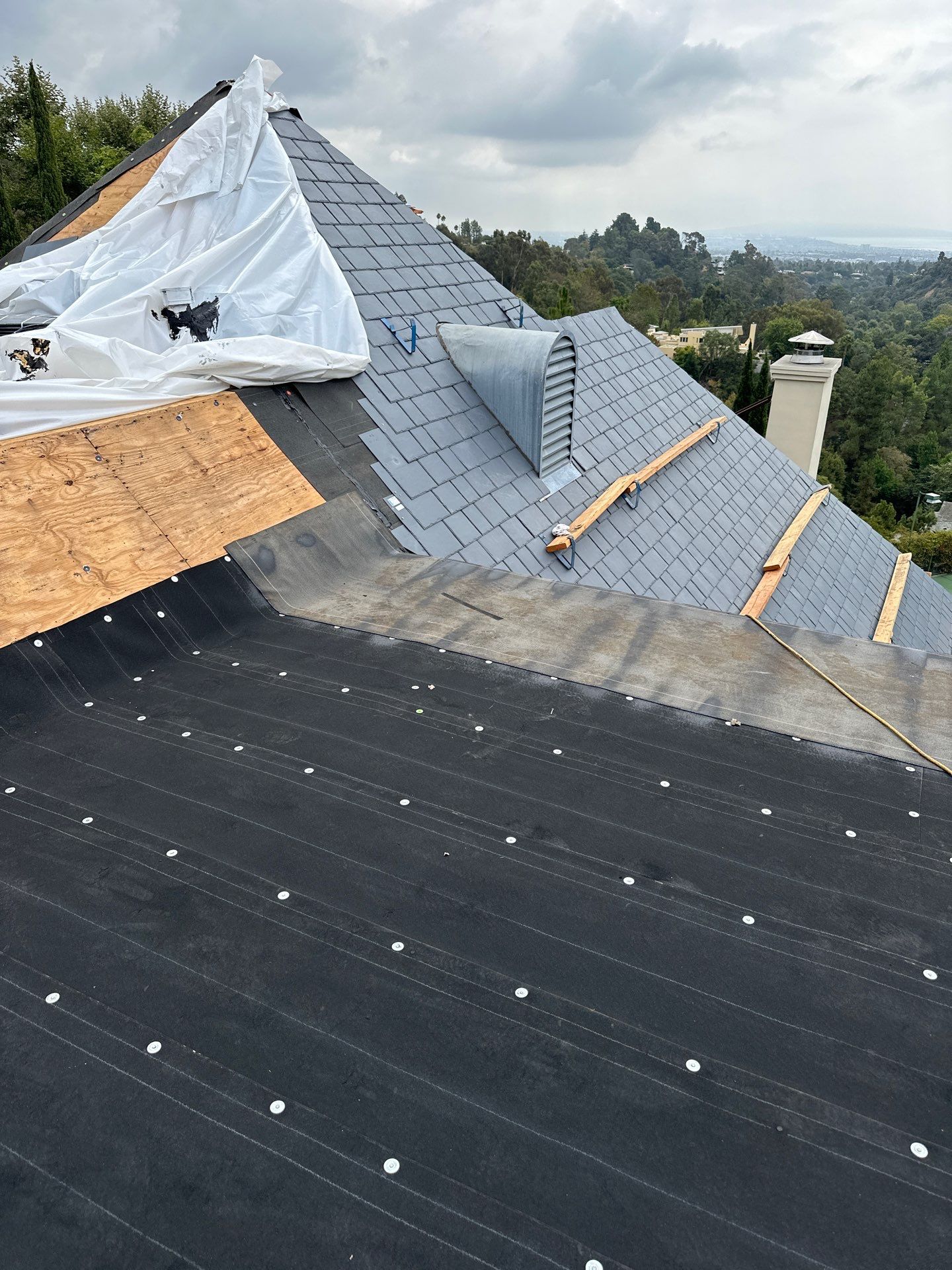 Stunning Los Angeles Mansion by Hull Brothers Roofing