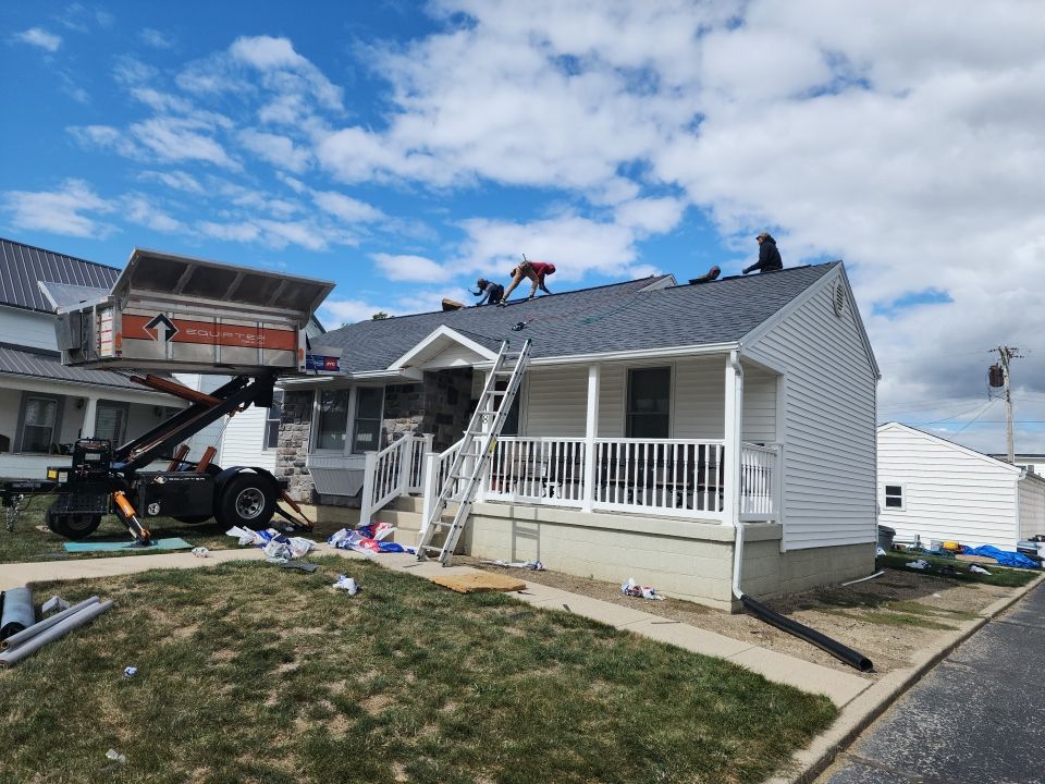 Residential Roofing Installation using GAF Timberline HDZ Pewter Gray by Nitro Roofing and Construction