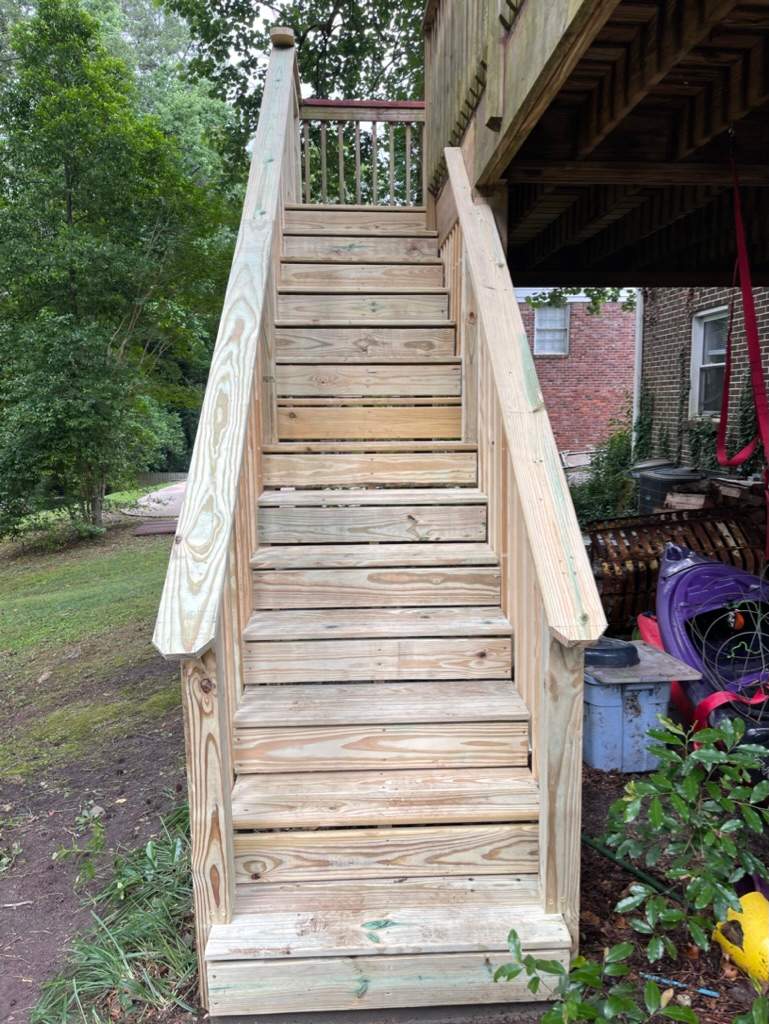 Forest Brook - Staircase by Pillar and Pine