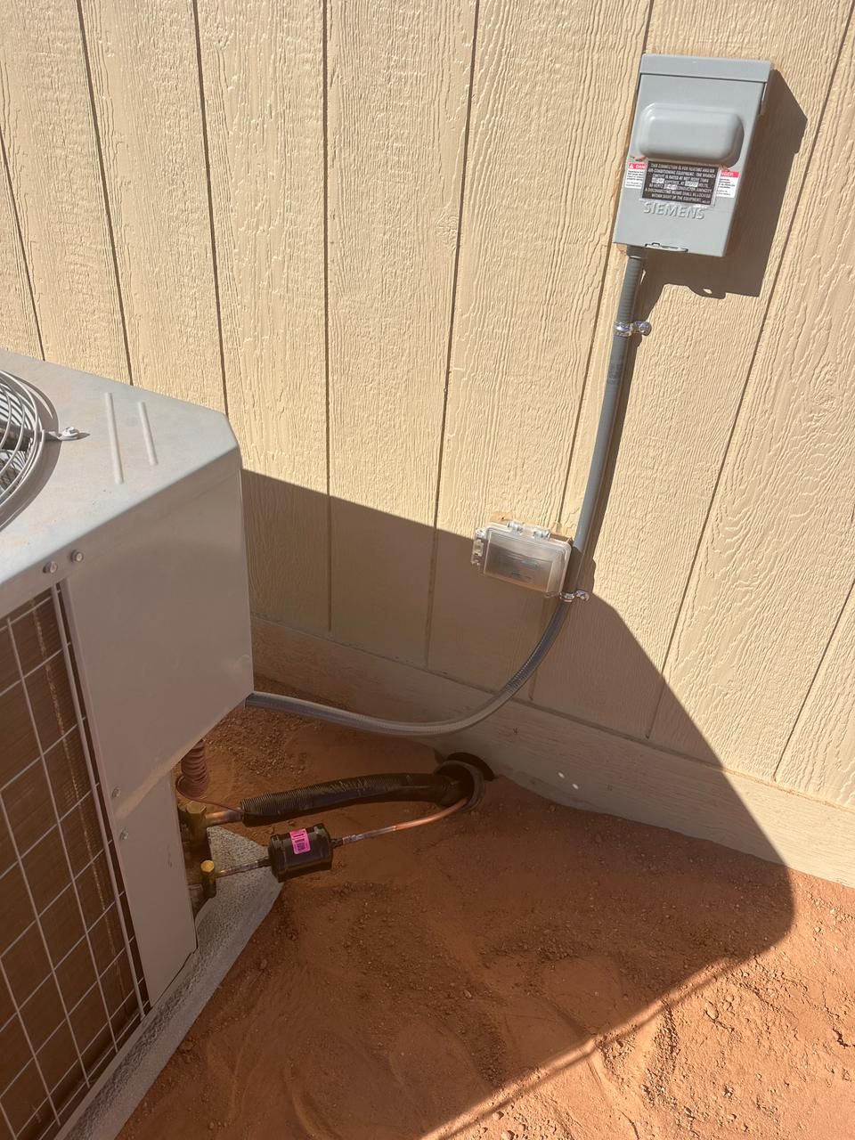 Project in Eloy by Mobile Home Installations