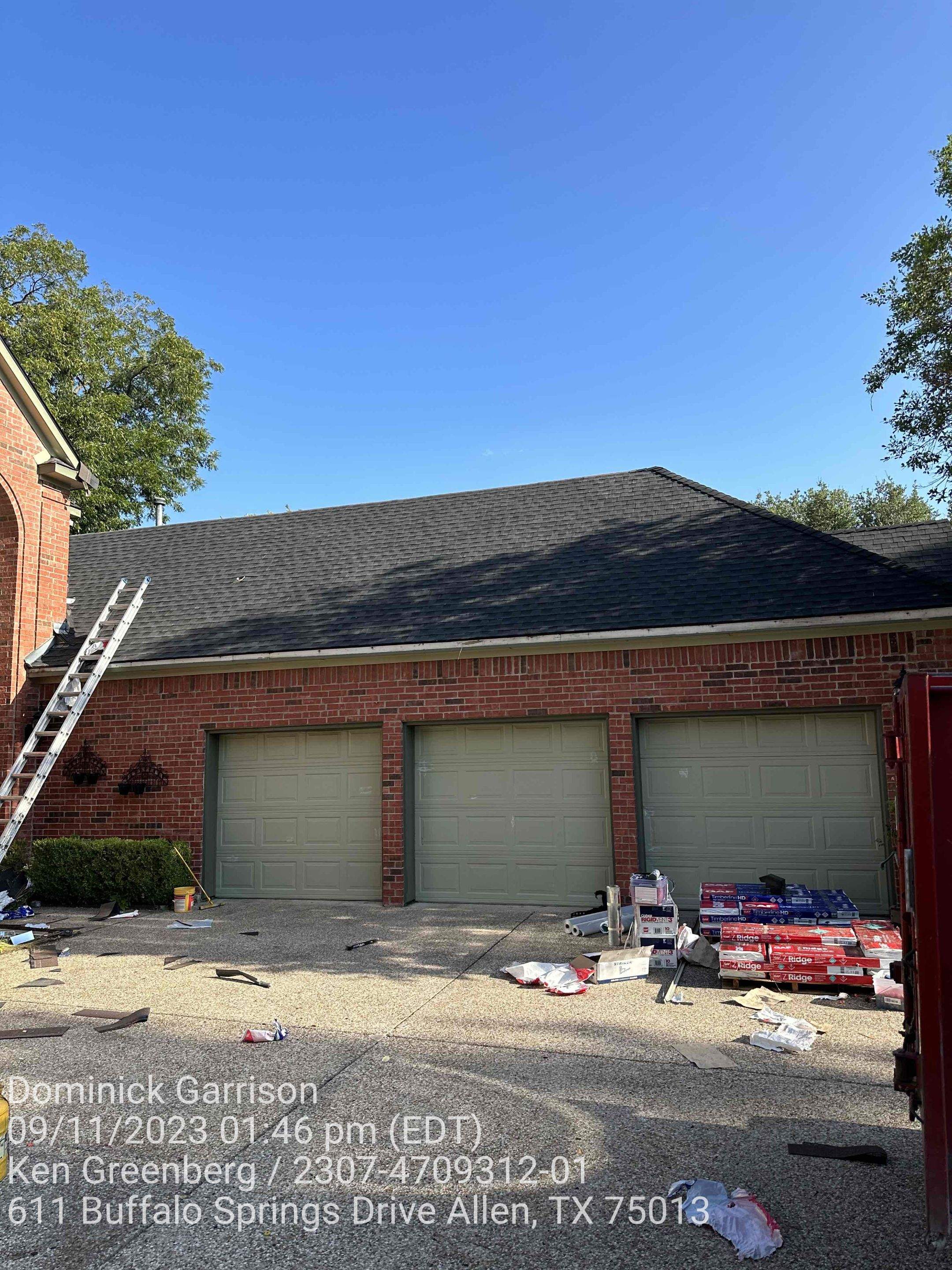 Project in Allen by Zeus Exteriors