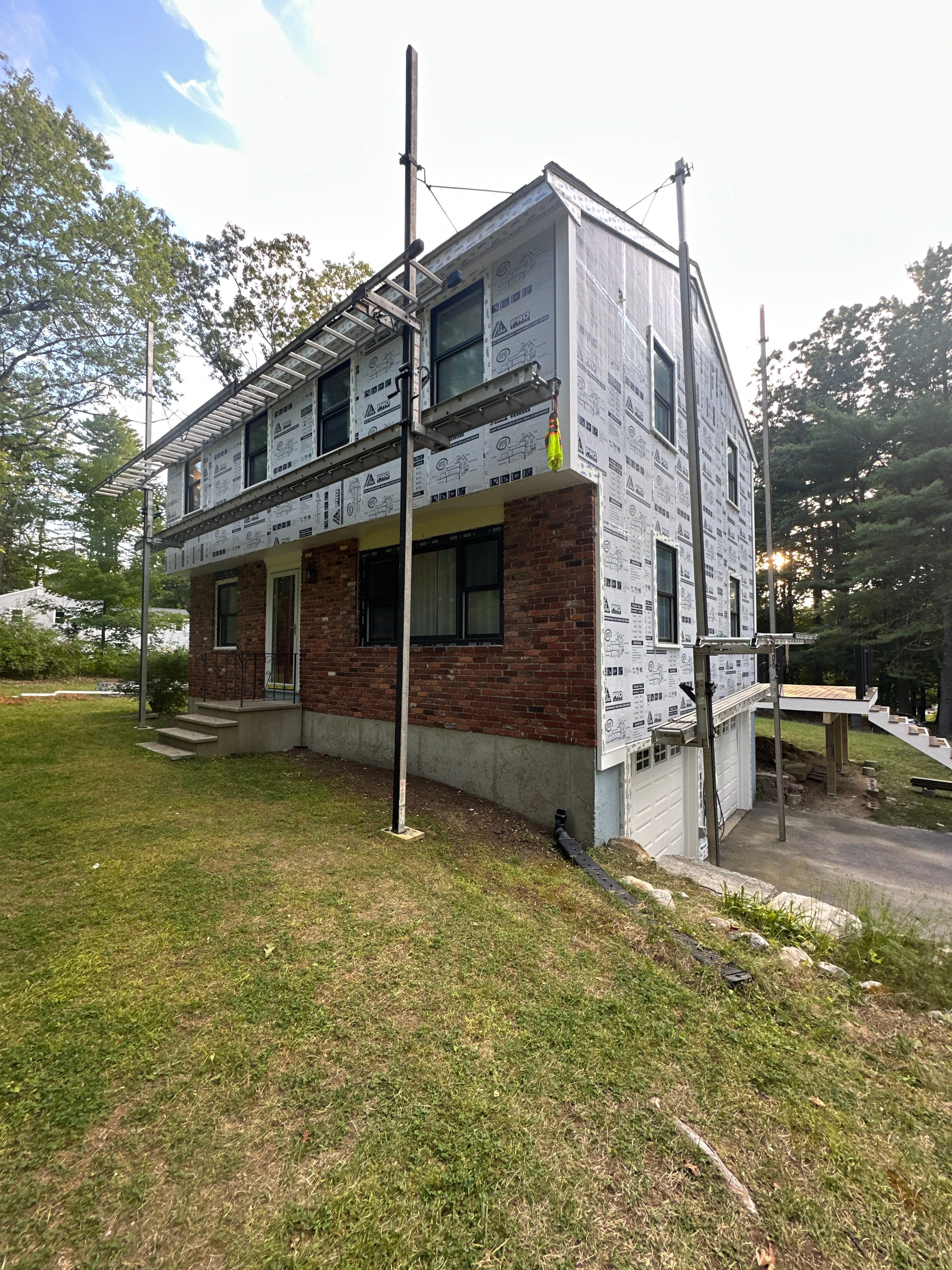 Premium Whole-House Exterior Renovation with Deck & Custom Windows by UBrothers Construction