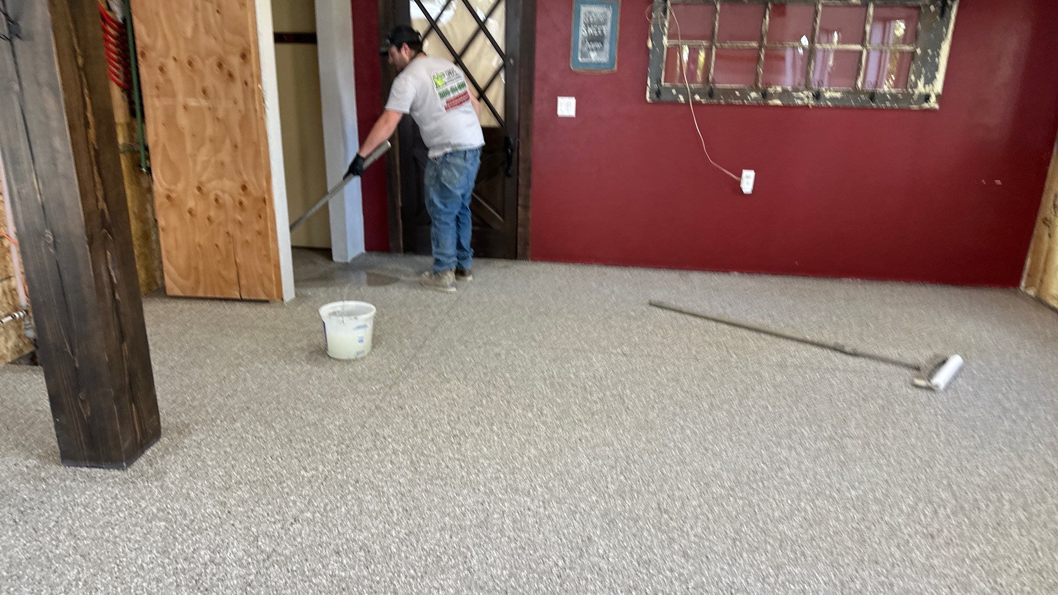 Shop Transformation using Pebble Beach by Croc Coatings, LLC