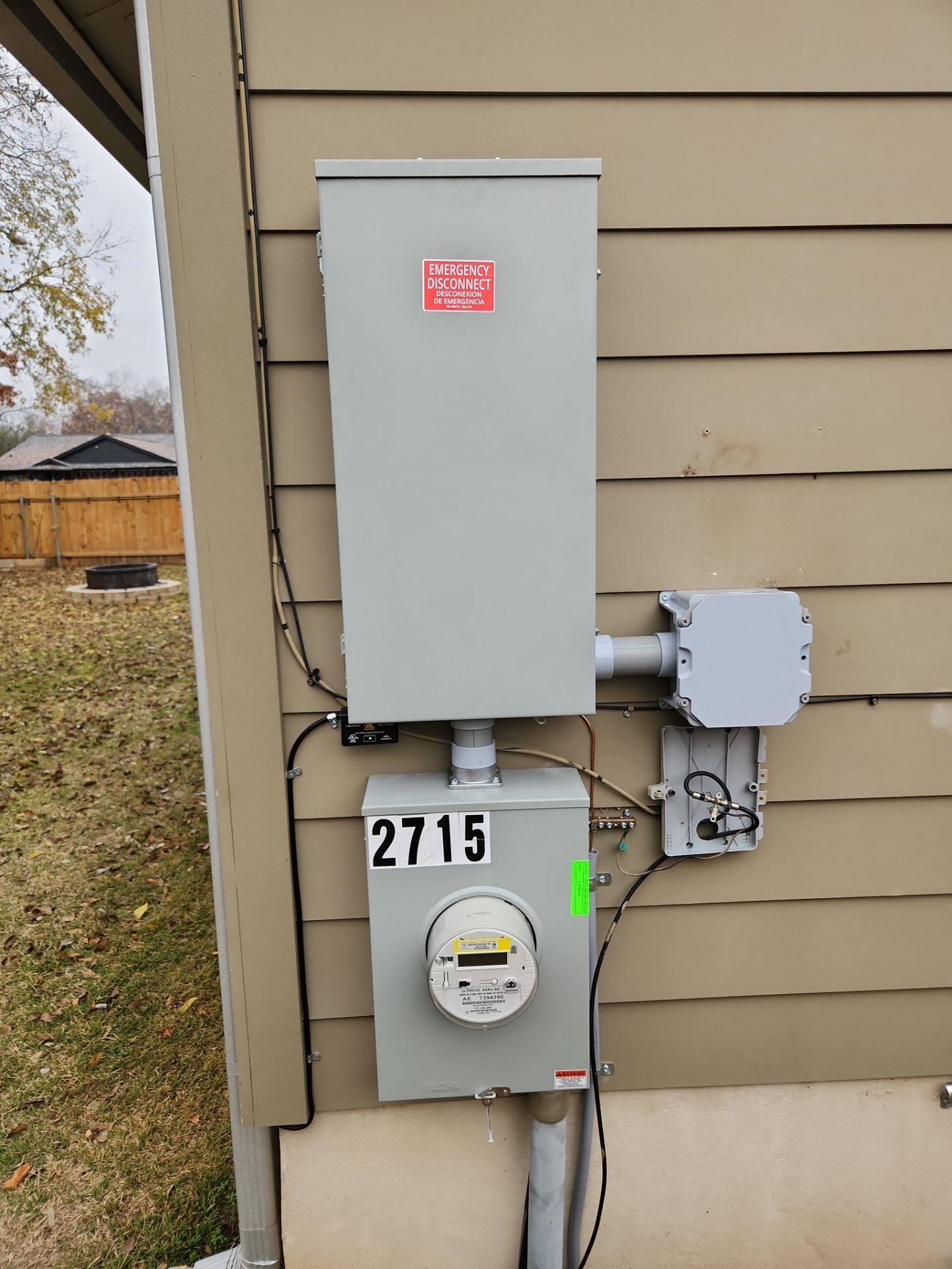 Austin Residential Electrical Service Upgrade and Interior Drywall Restoration by RejuveNate Renovations LLC