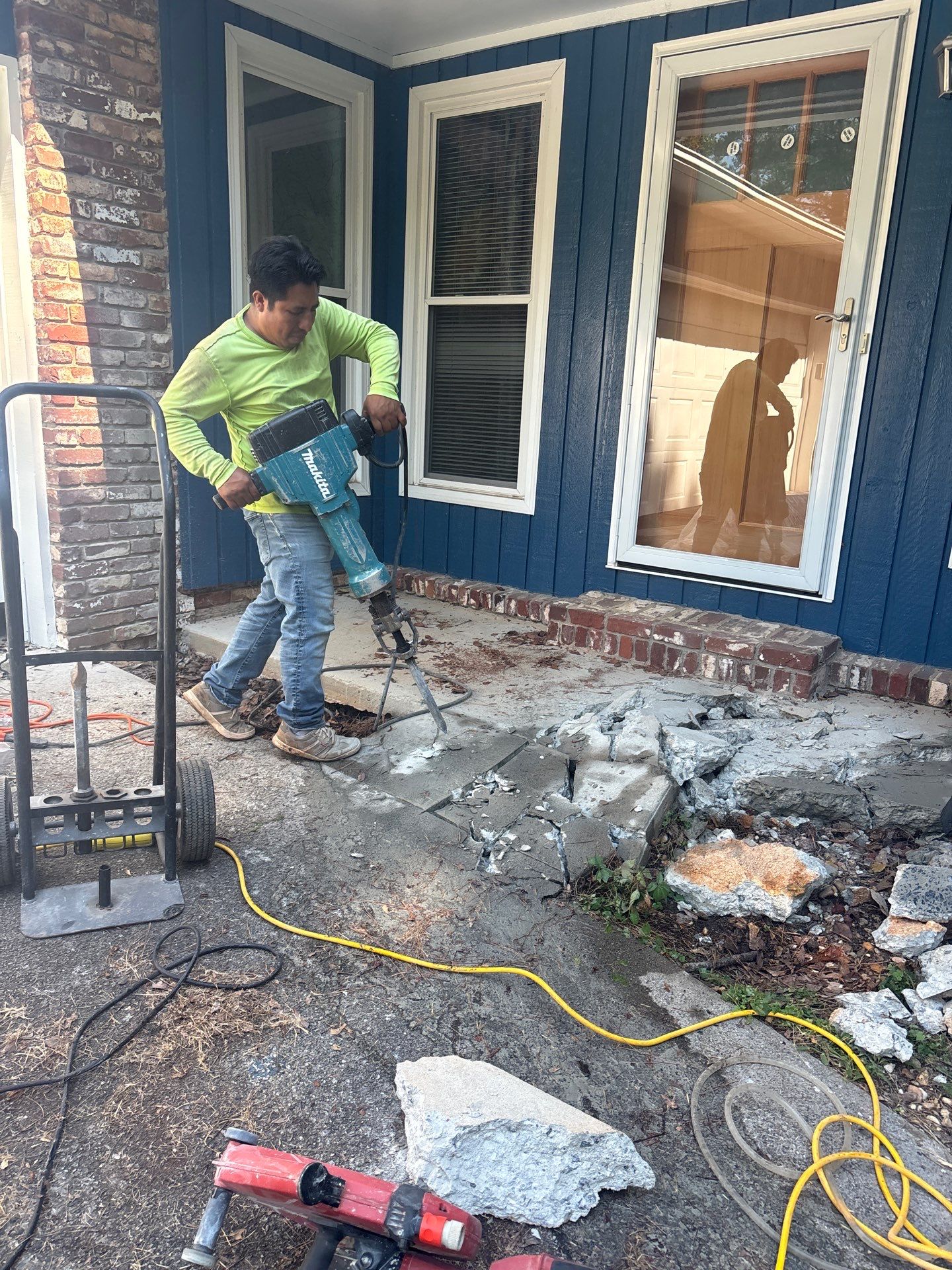 East Cobb Trex Porch Build by Nelson Exteriors