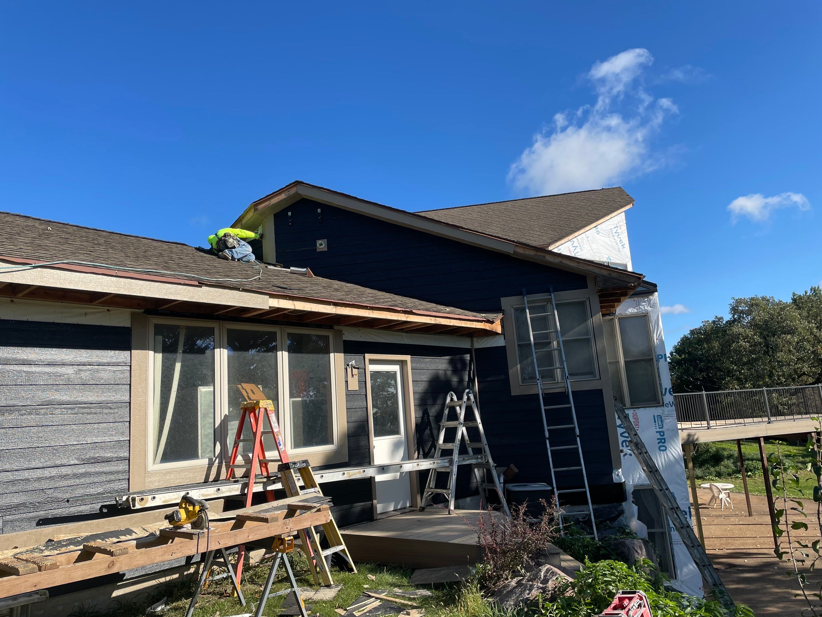 Siding Installation using LP Smart Siding by Stendahl Services