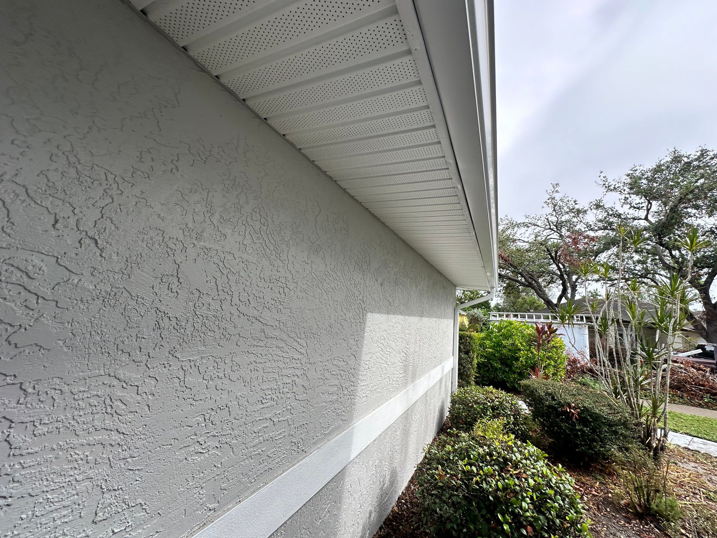 Install Vinyl Soffit in Sarasota FL by Gutter Professors