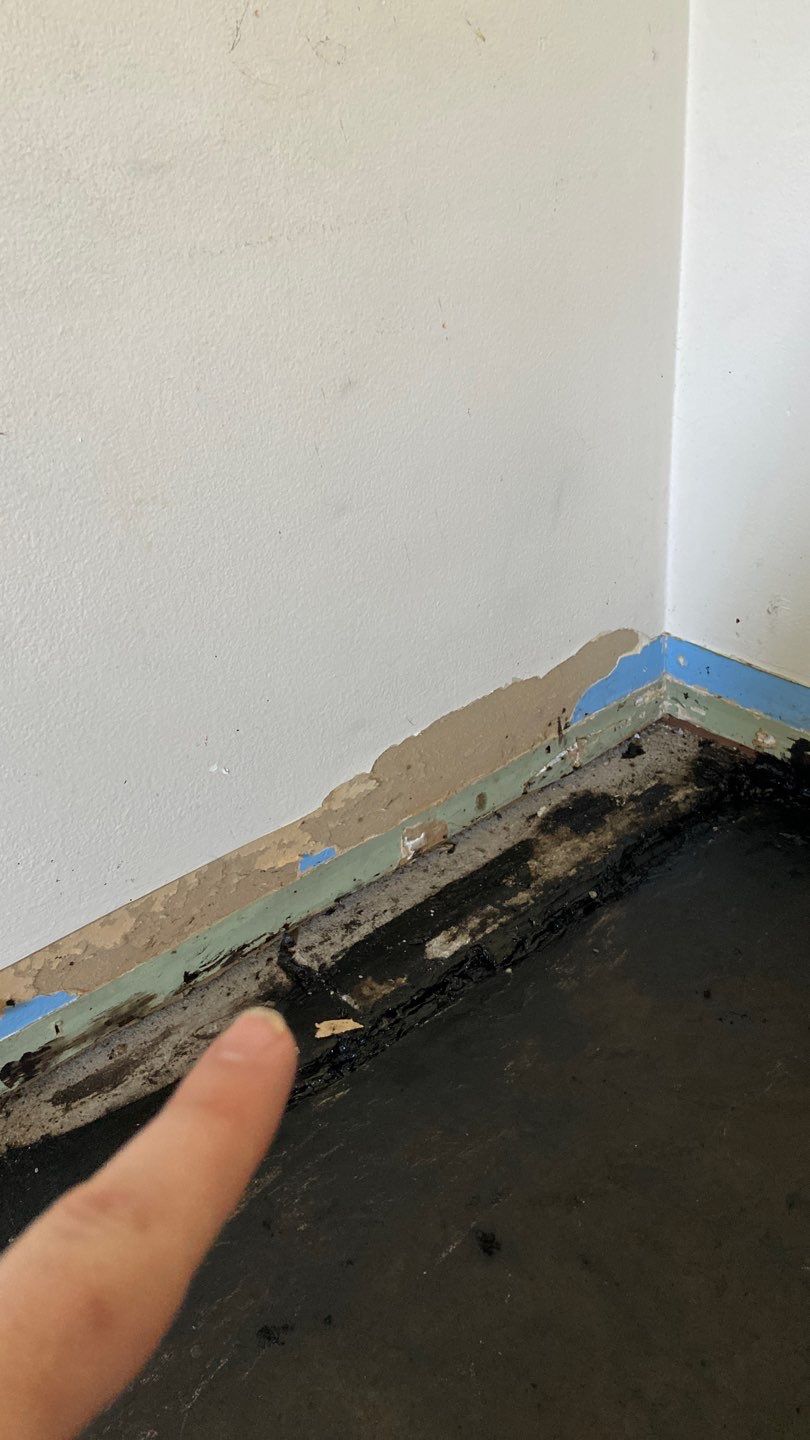 Repairs after water and asbestos remediation by ANR Restoration