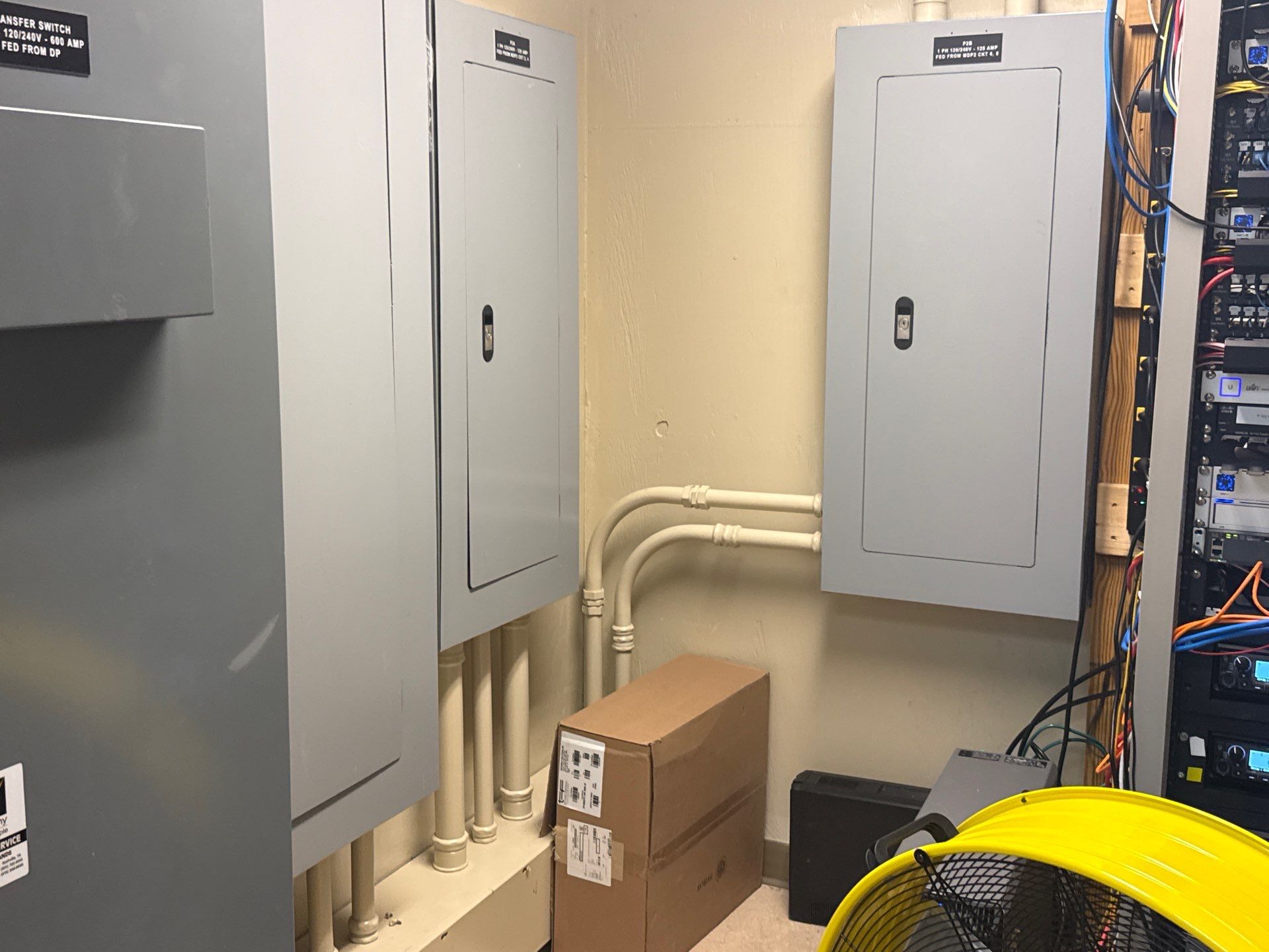 Municipal Facility Electrical Upgrades and Industrial Fan Installation by Selectric LLC