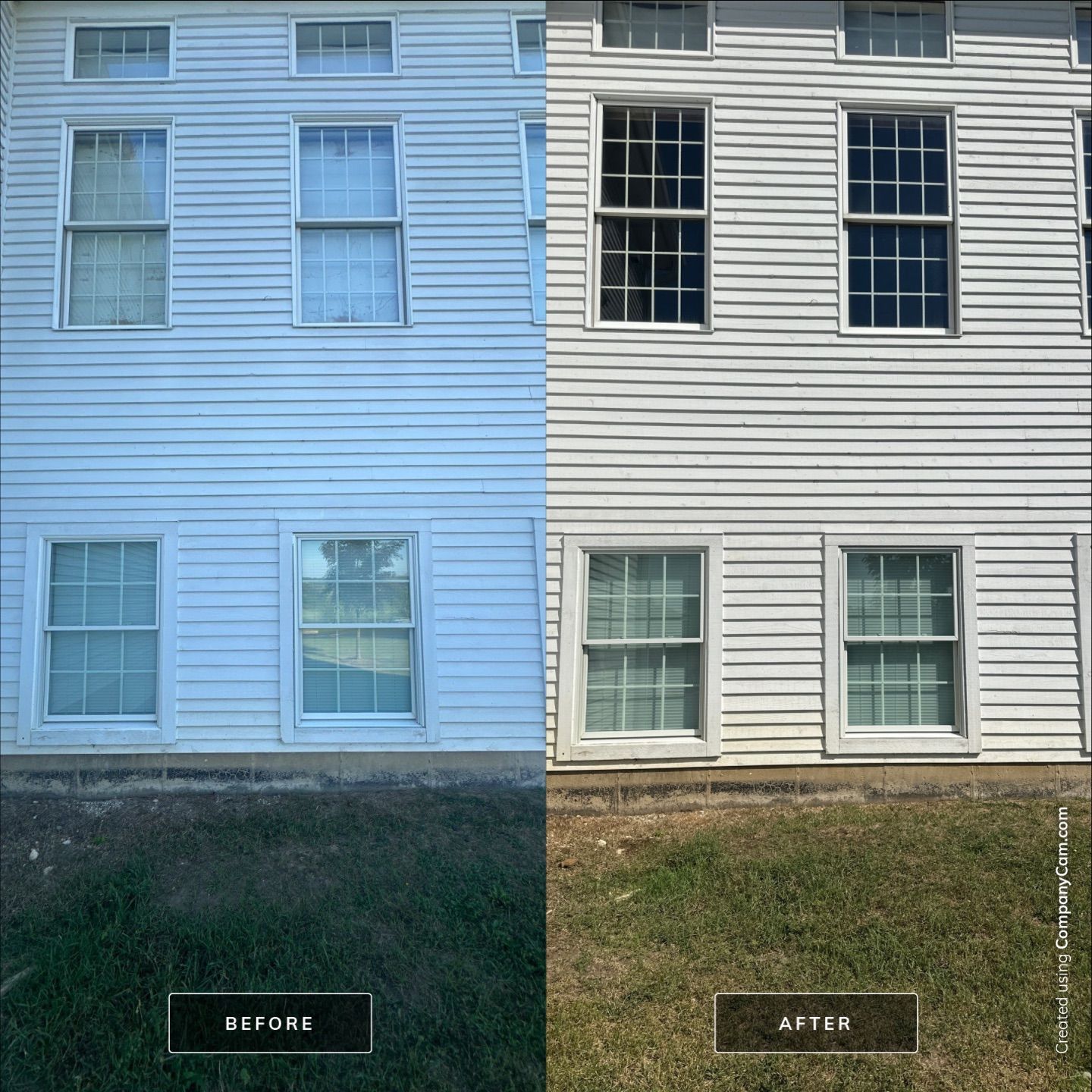 Chain of Lakes Community Bible Church Exterior Wash by Simmons Power & Soft Washing