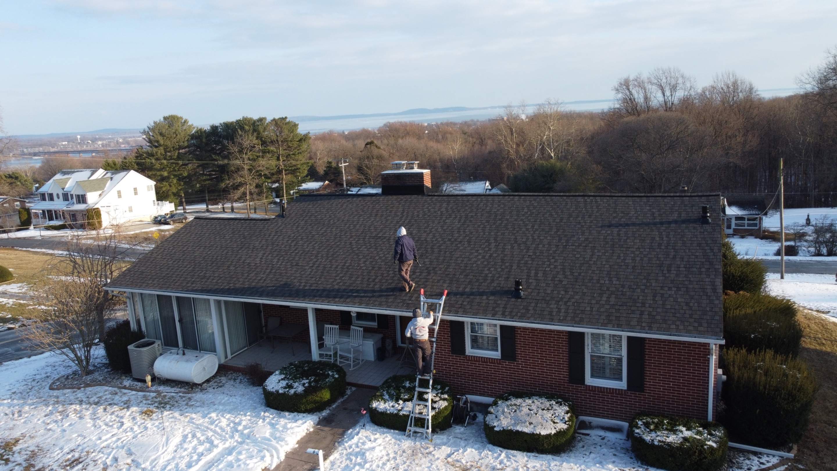 Residential Roofing Installation using GAF Timberline HDZ by Matter Construction, LLC